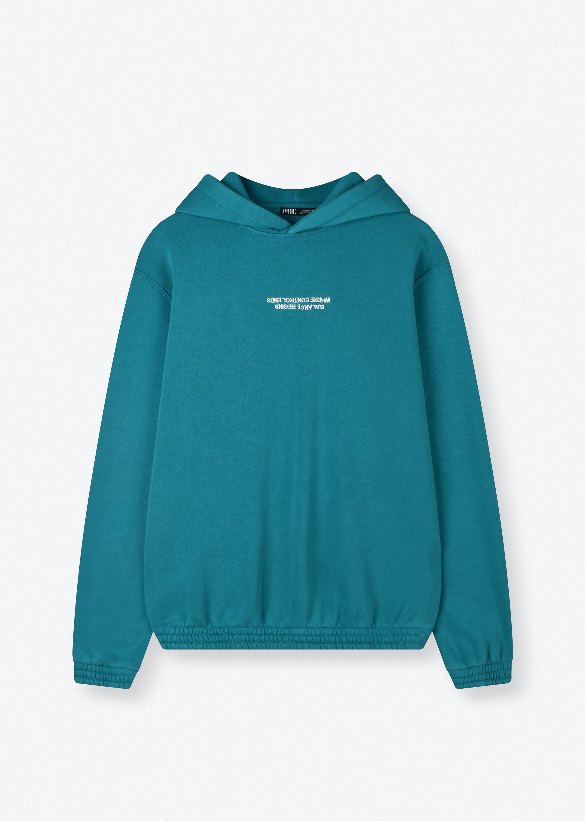 WASHED EMBROIDERED HOODIE