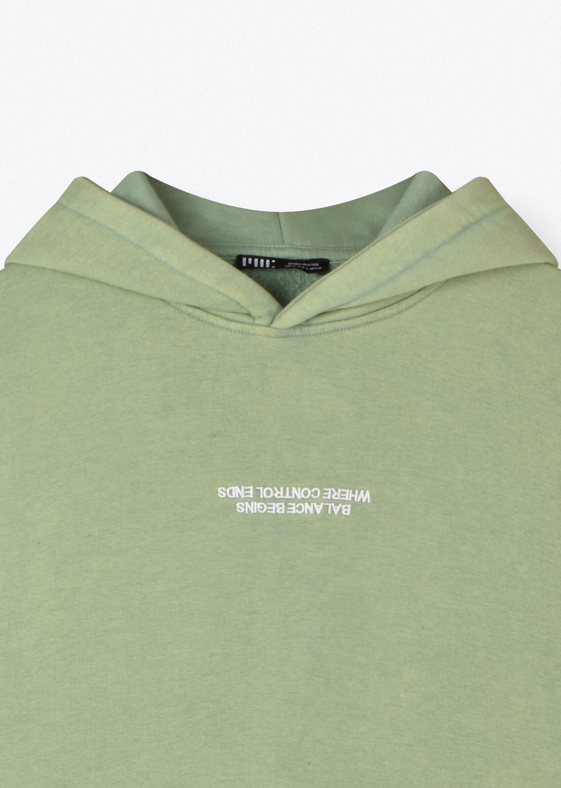 WASHED EMBROIDERED HOODIE