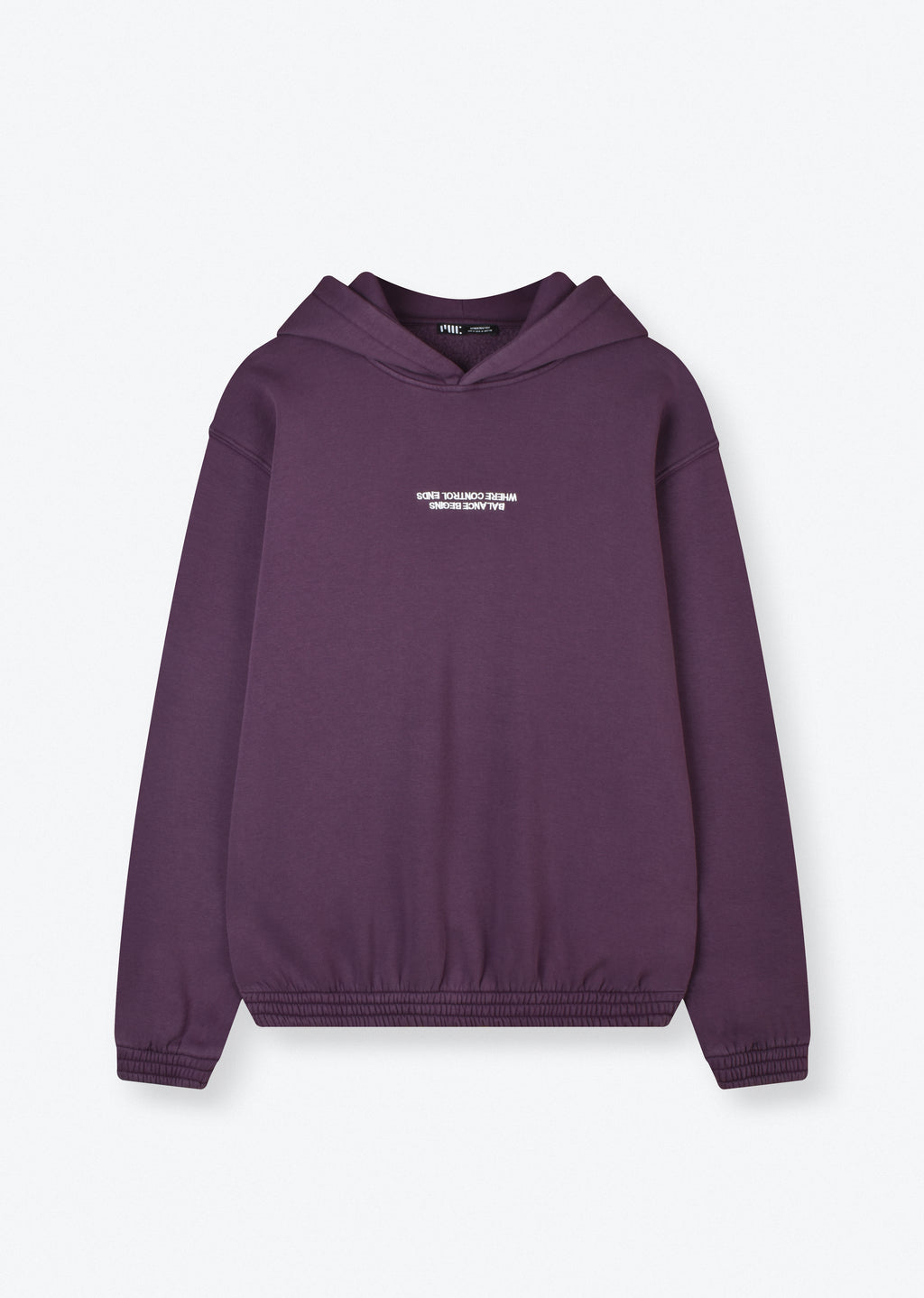 WASHED EMBROIDERED HOODIE