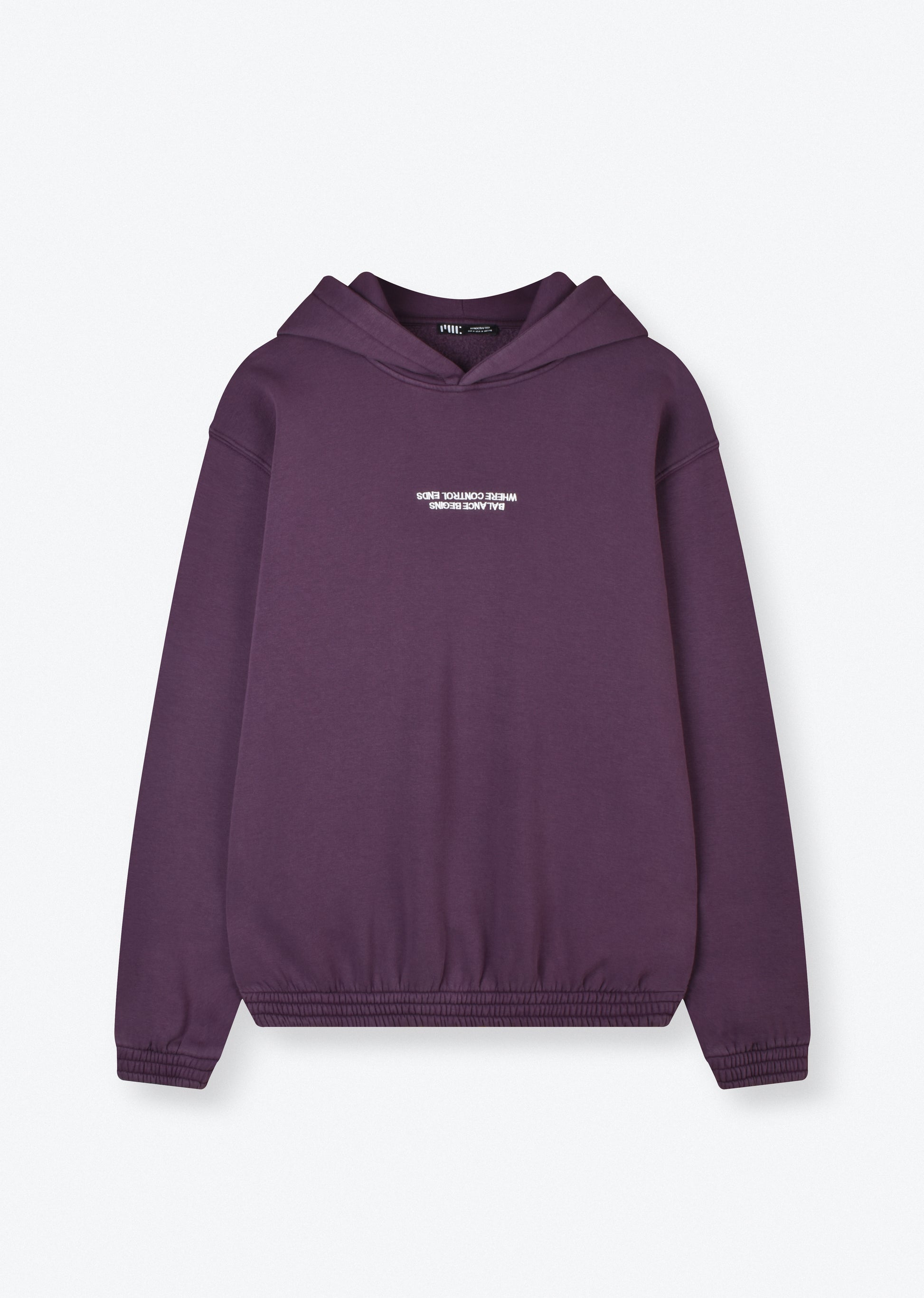 WASHED EMBROIDERED HOODIE