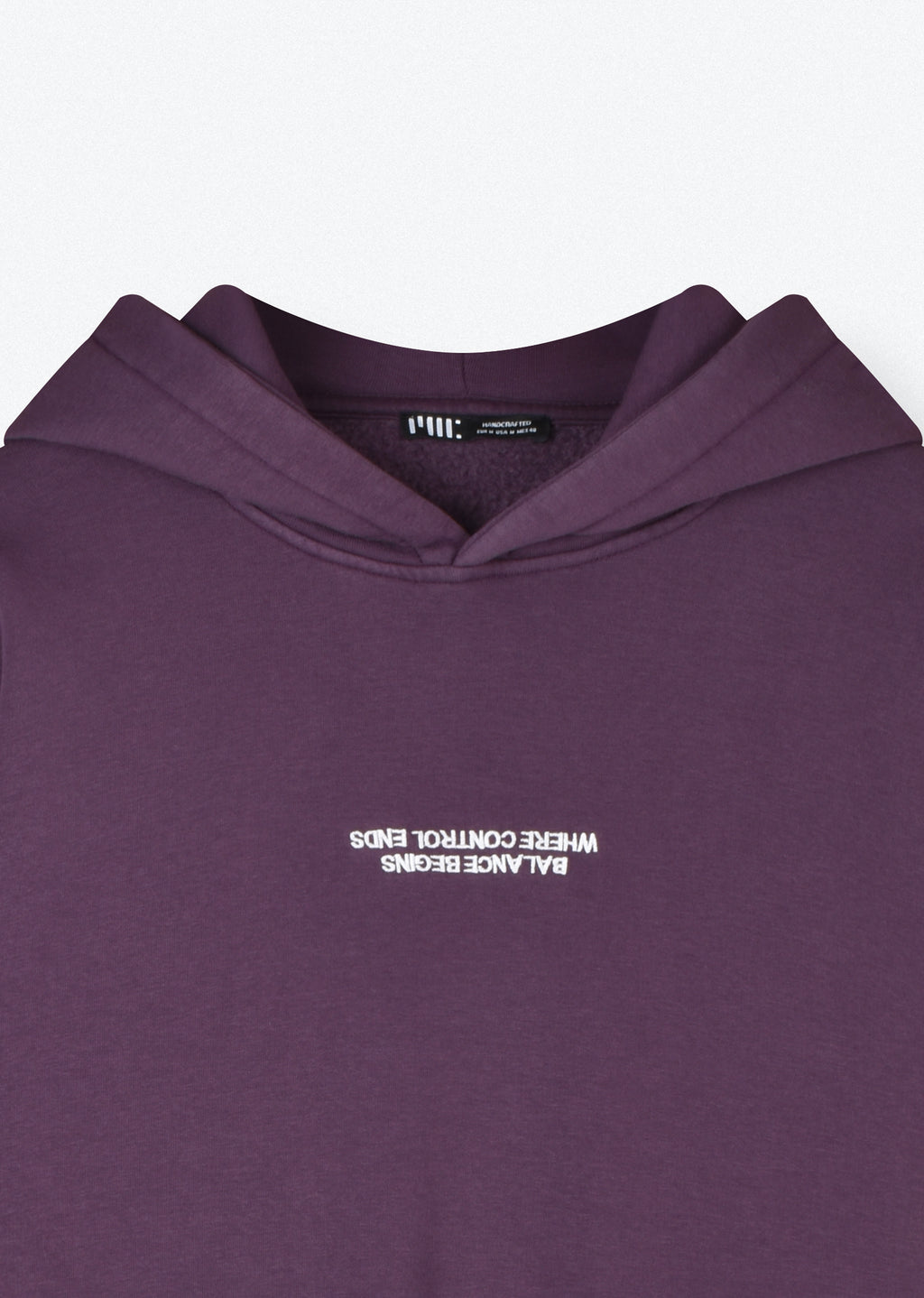 WASHED EMBROIDERED HOODIE