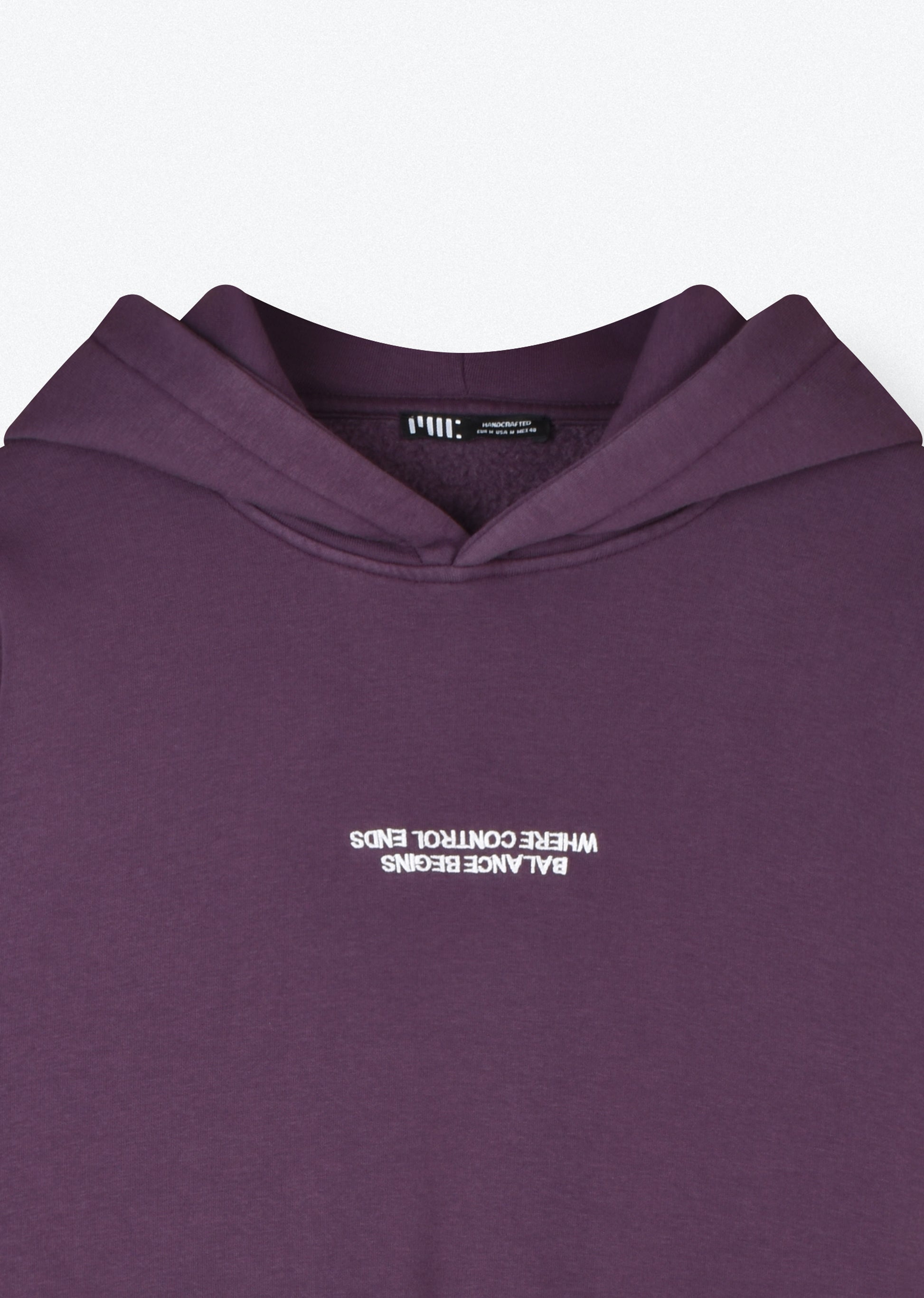 WASHED EMBROIDERED HOODIE