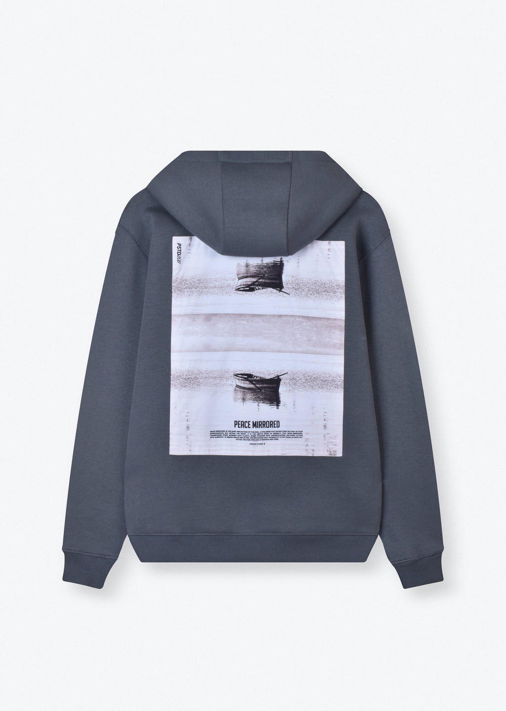 PRINTED PATCH HOODIE