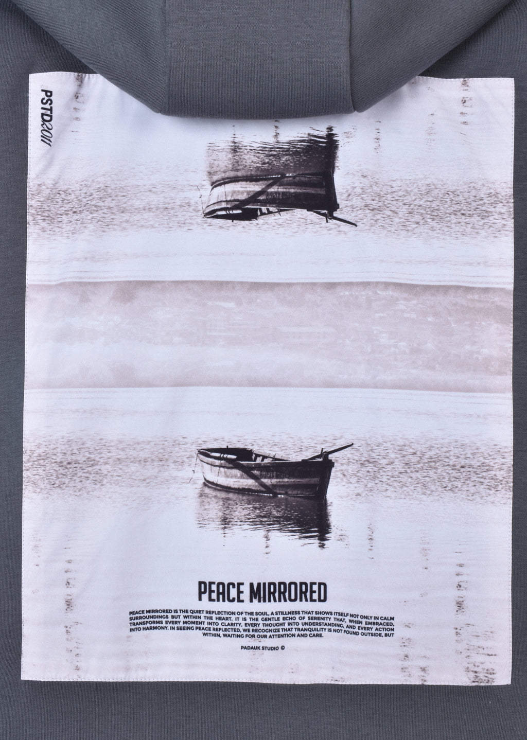 PRINTED PATCH HOODIE