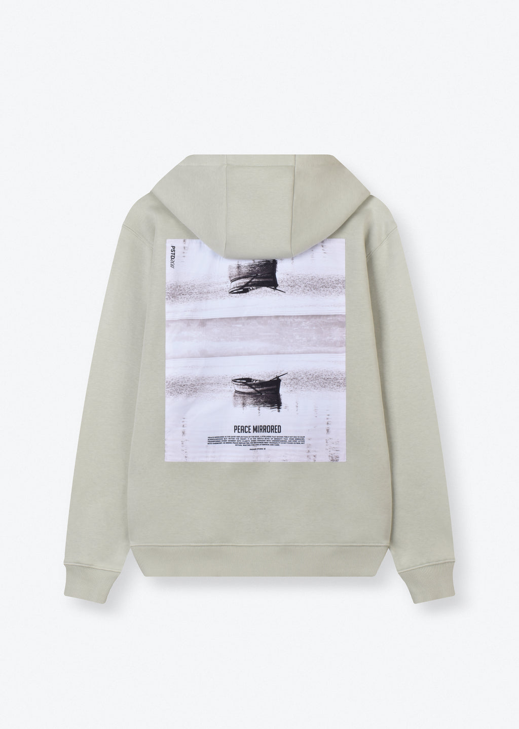 PRINTED PATCH HOODIE