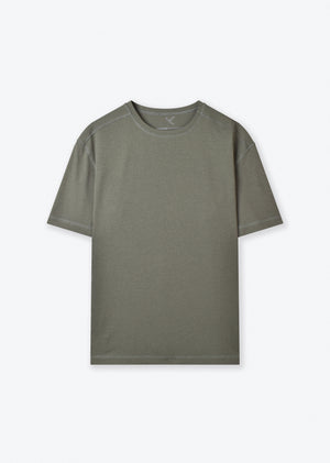 TEXTURED TECHNICAL T-SHIRT