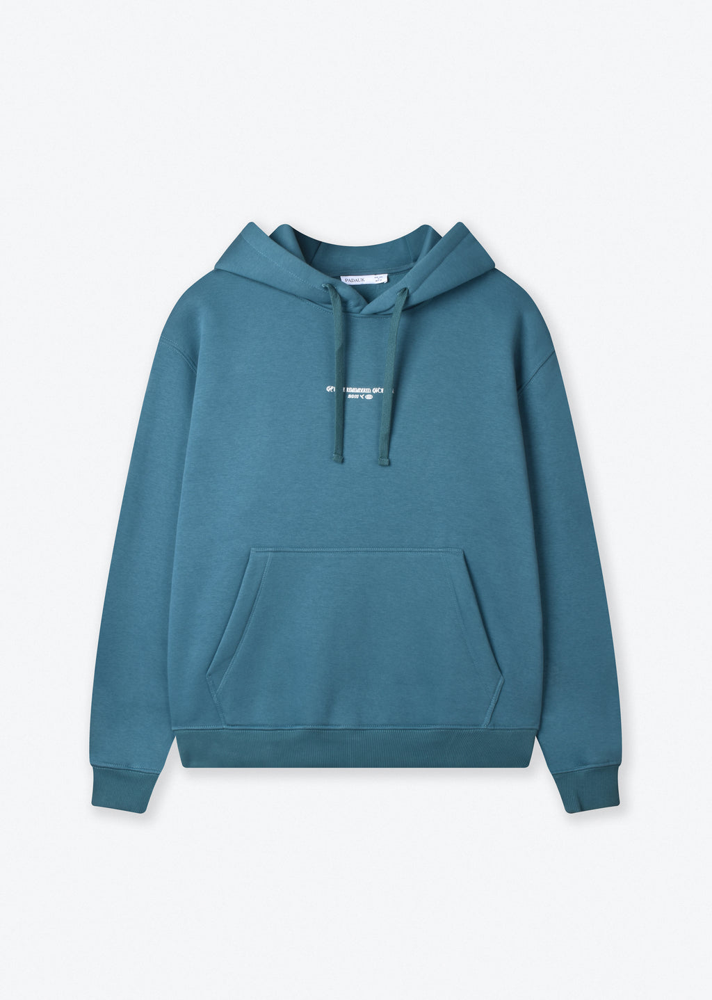 PRINTED PATCH BOXYFIT HOODIE