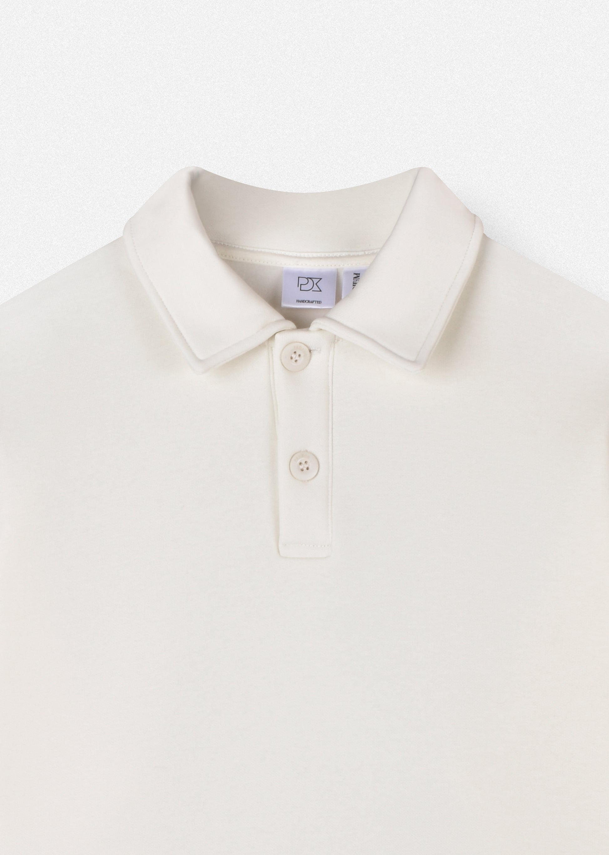 POLO COLLAR SWEATSHIRT