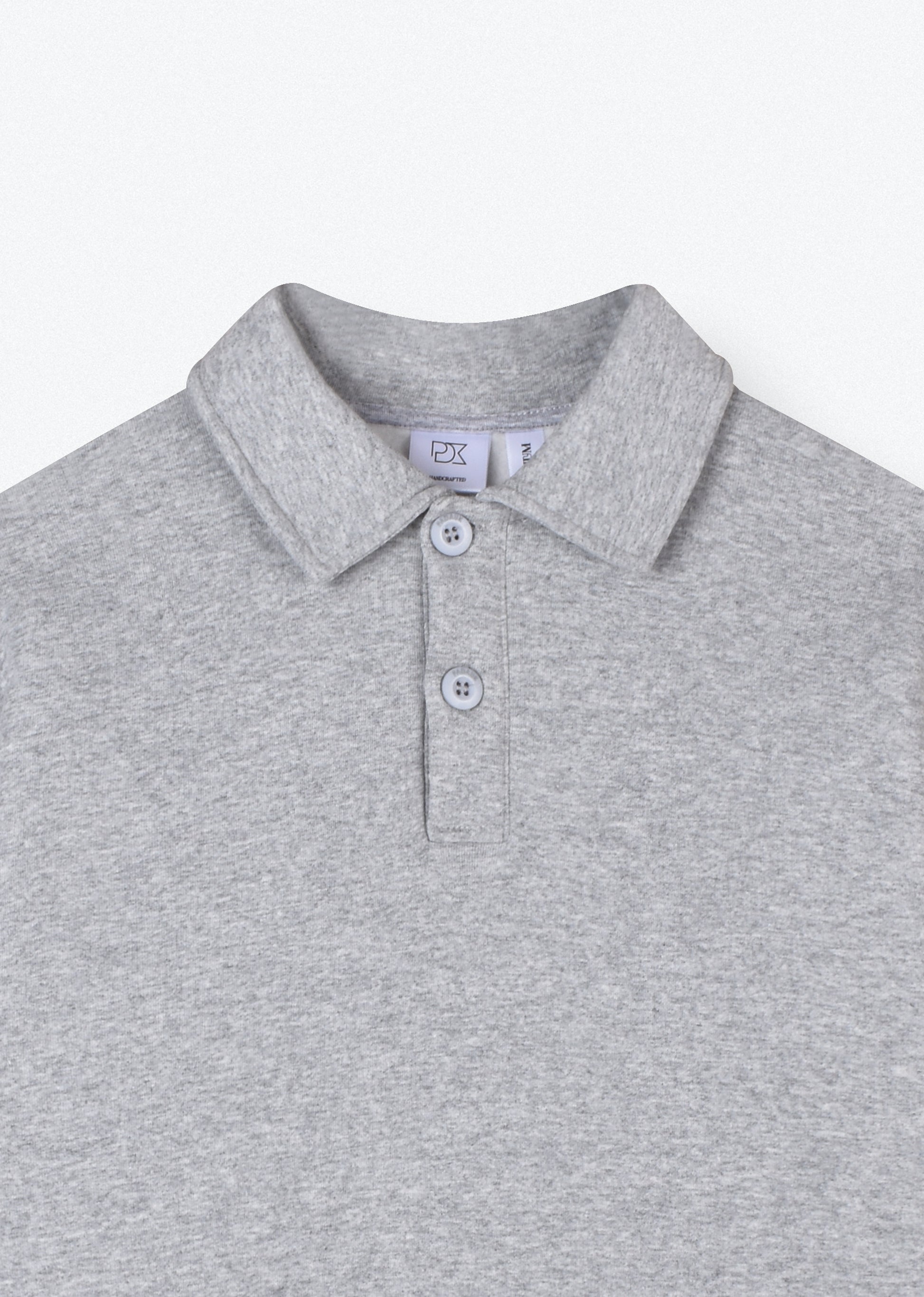 POLO COLLAR SWEATSHIRT