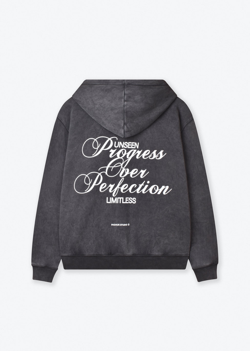WASHED BOXY-FIT HOODIE