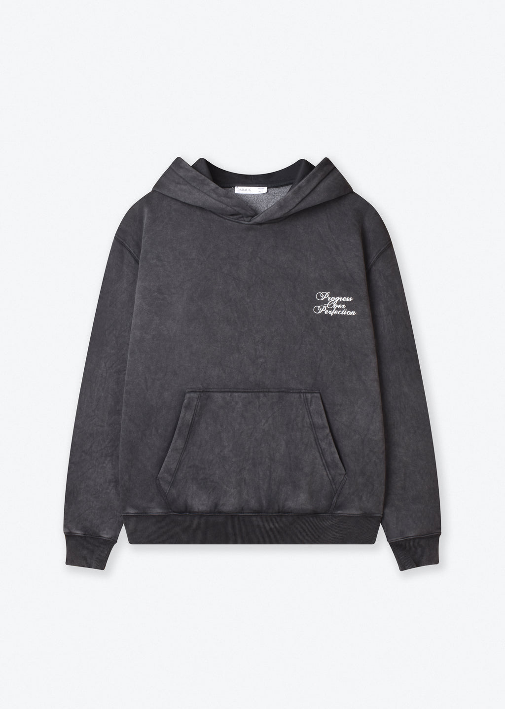 WASHED BOXY-FIT HOODIE