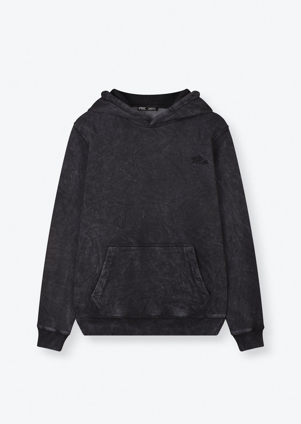 WASHED EMBROIDERED HOODIE