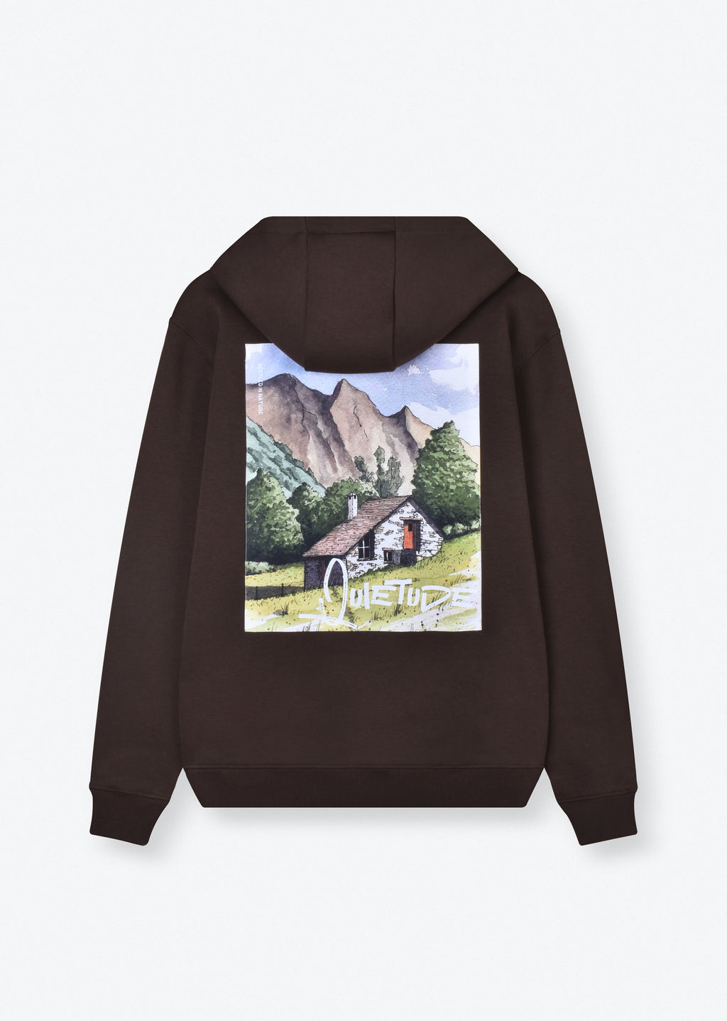 PRINTED PATCH HOODIE