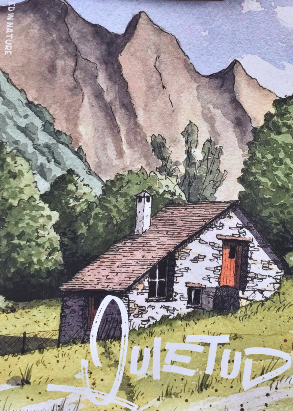 PRINTED PATCH HOODIE