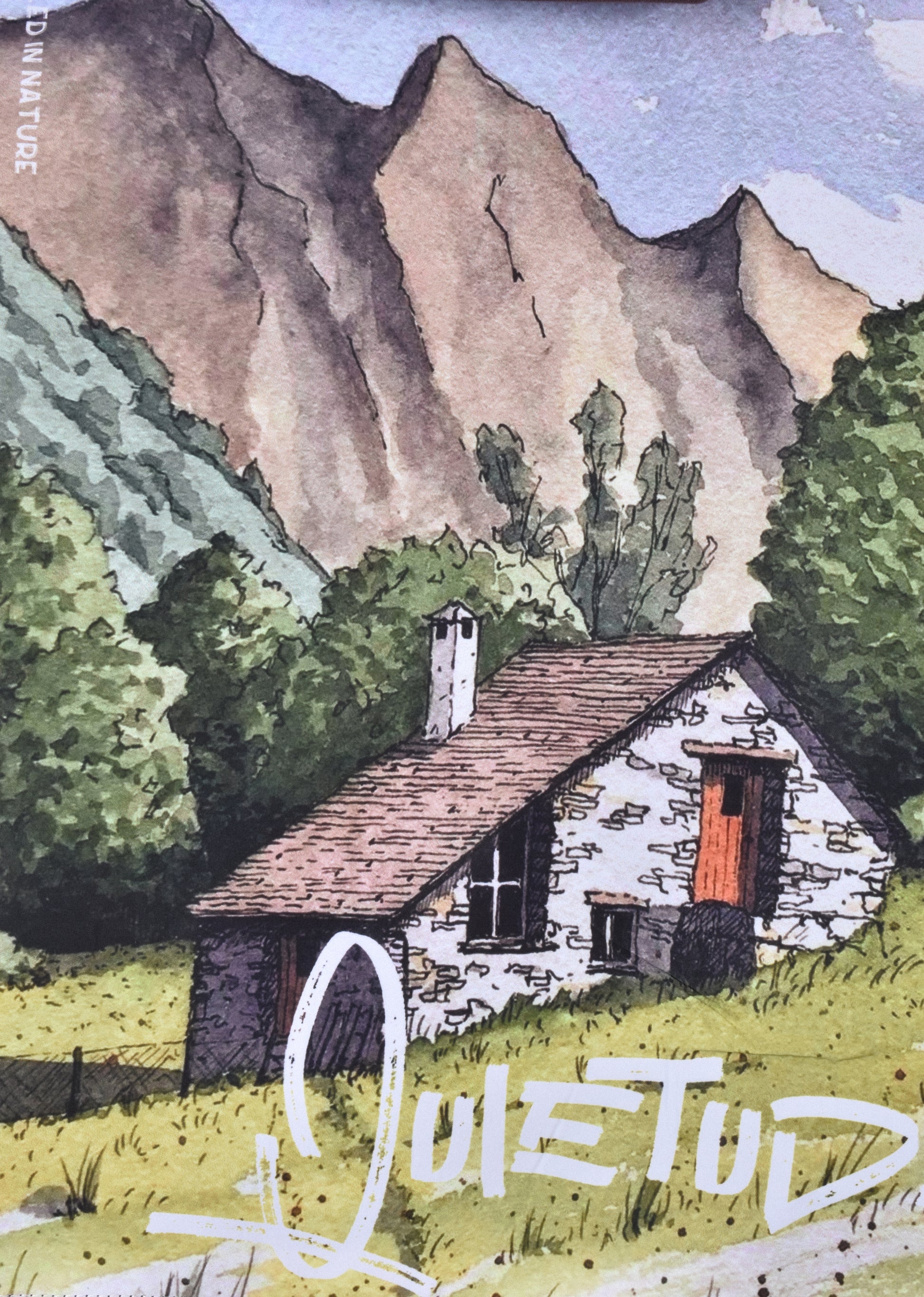 PRINTED PATCH HOODIE