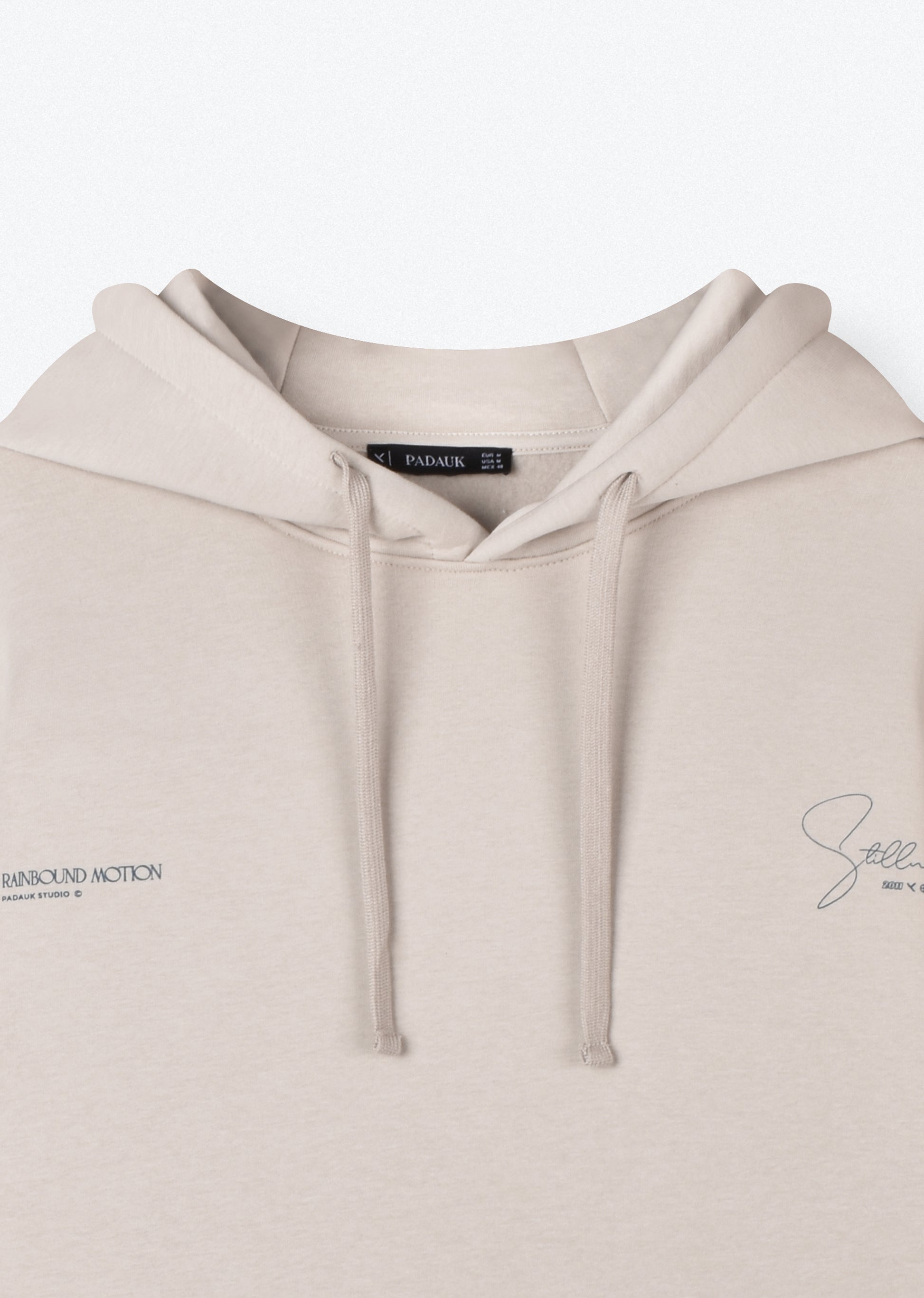 PRINTED PATCH OVERSIZE HOODIE