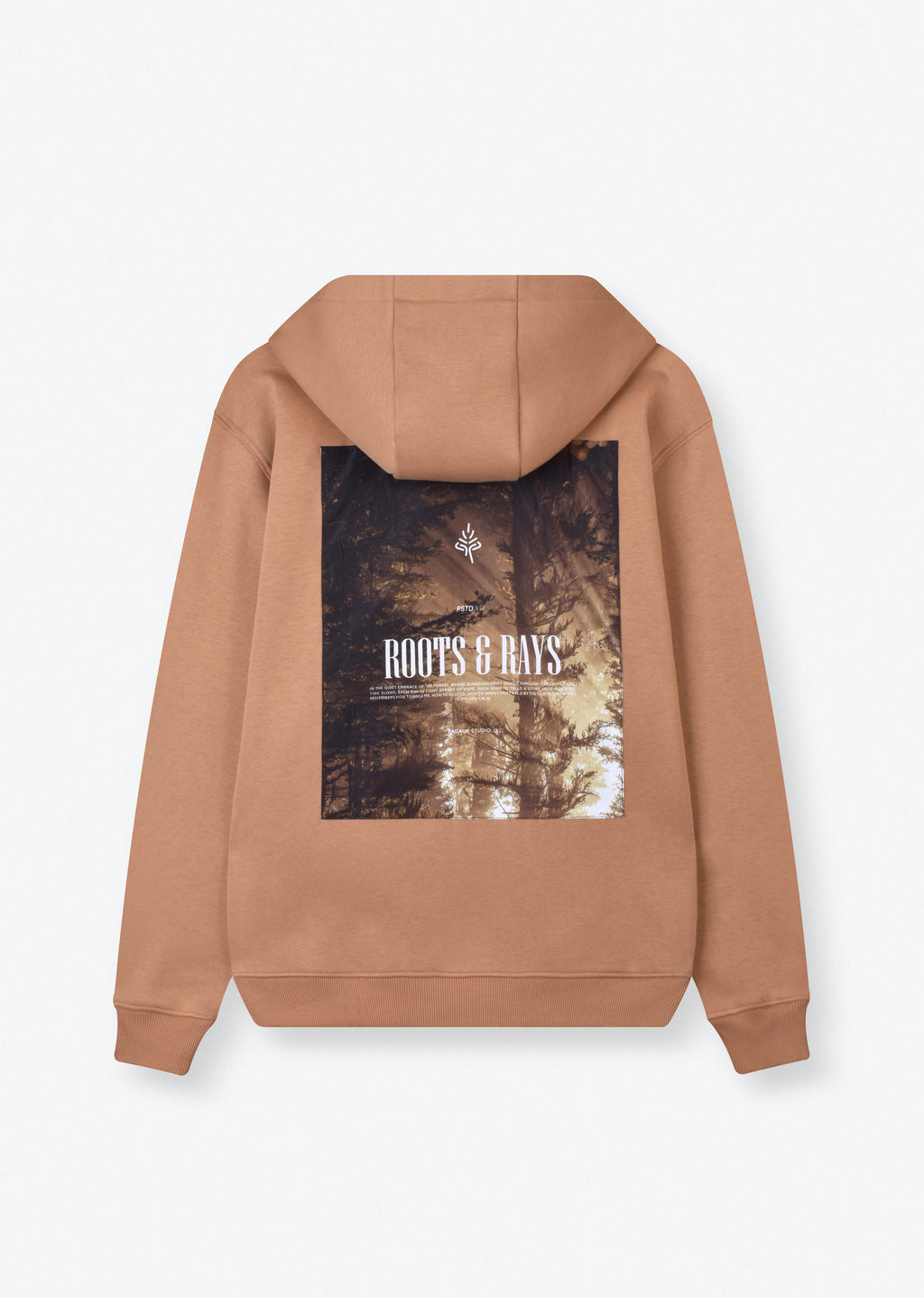 PRINTED PATCH HOODIE