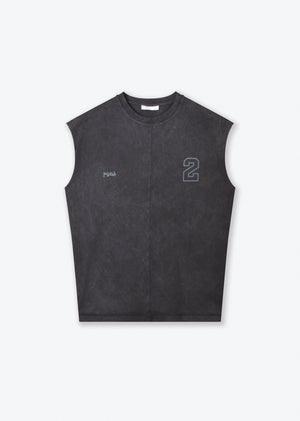 WASHED PRINT TANK TOP