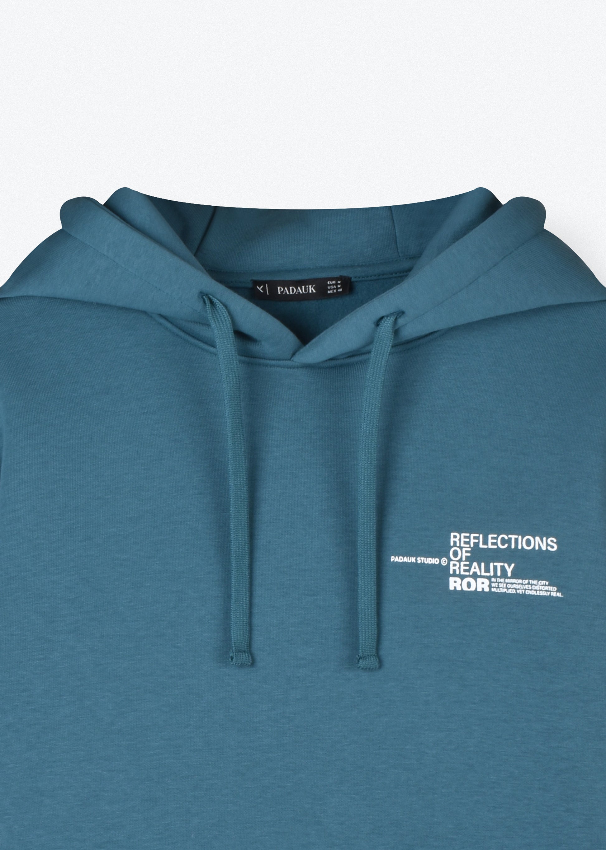 PRINTED PATCH OVERSIZE HOODIE