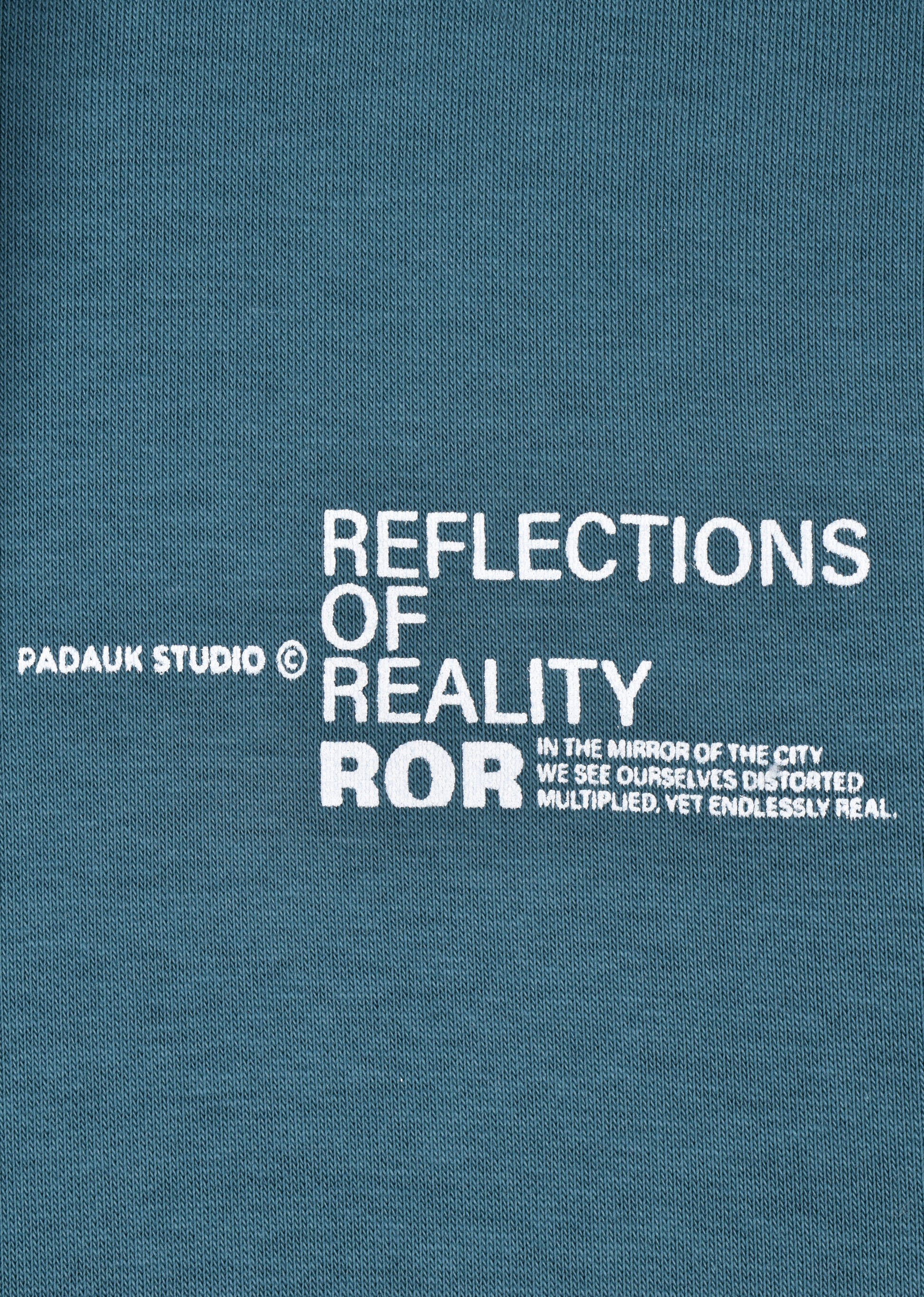 PRINTED PATCH OVERSIZE HOODIE