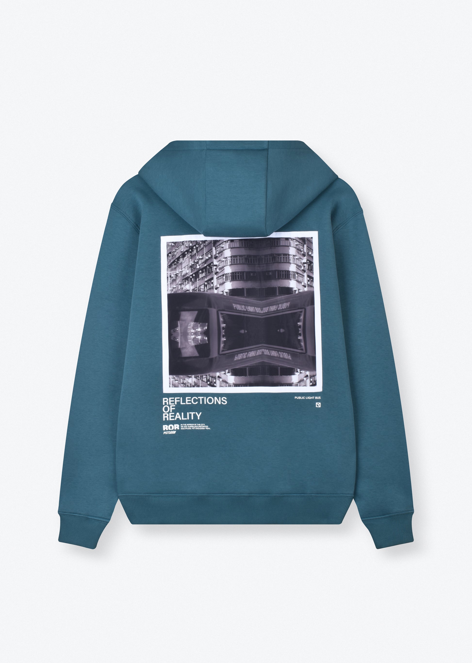 PRINTED PATCH OVERSIZE HOODIE