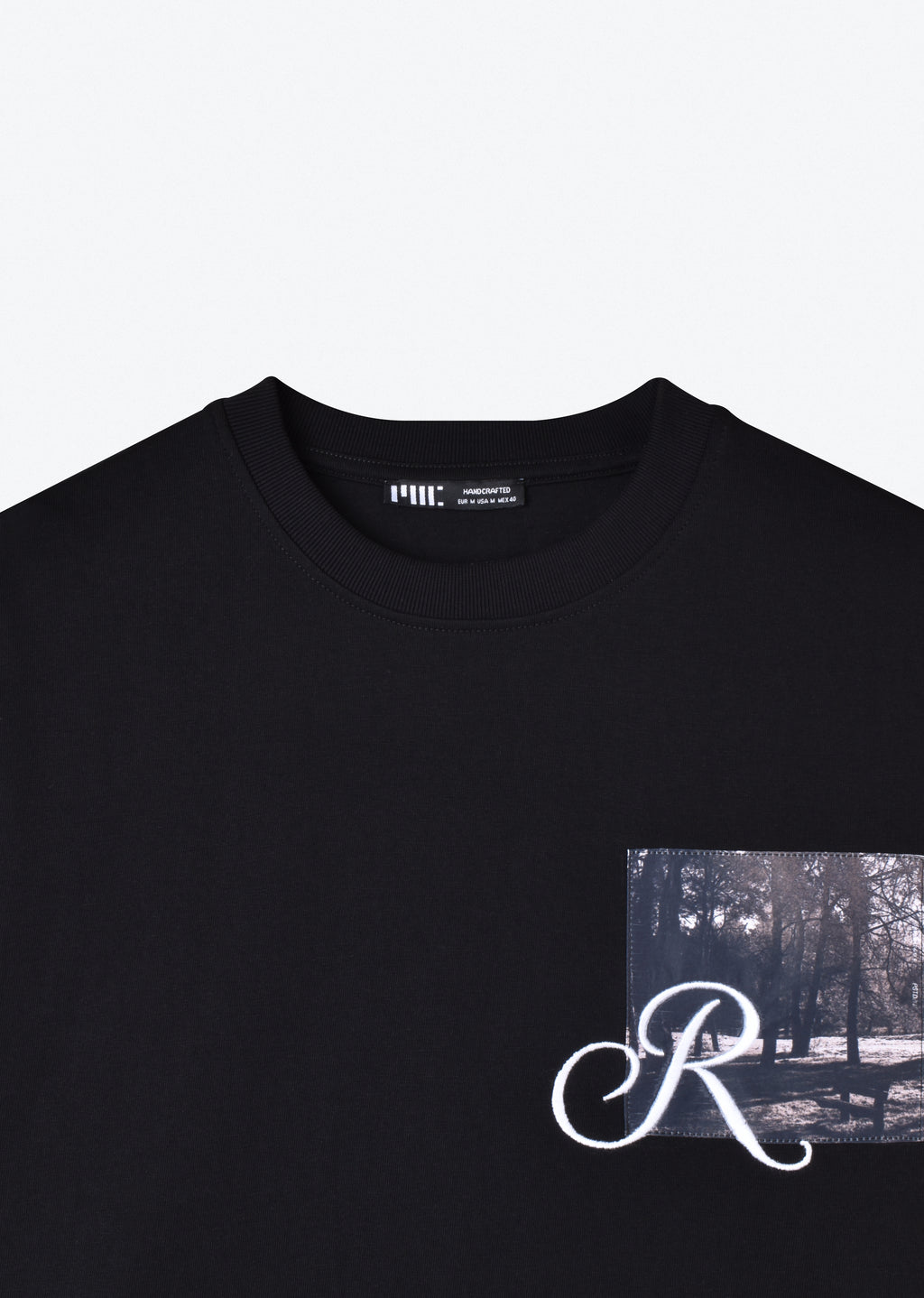 PRINTED PATCH T-SHIRT