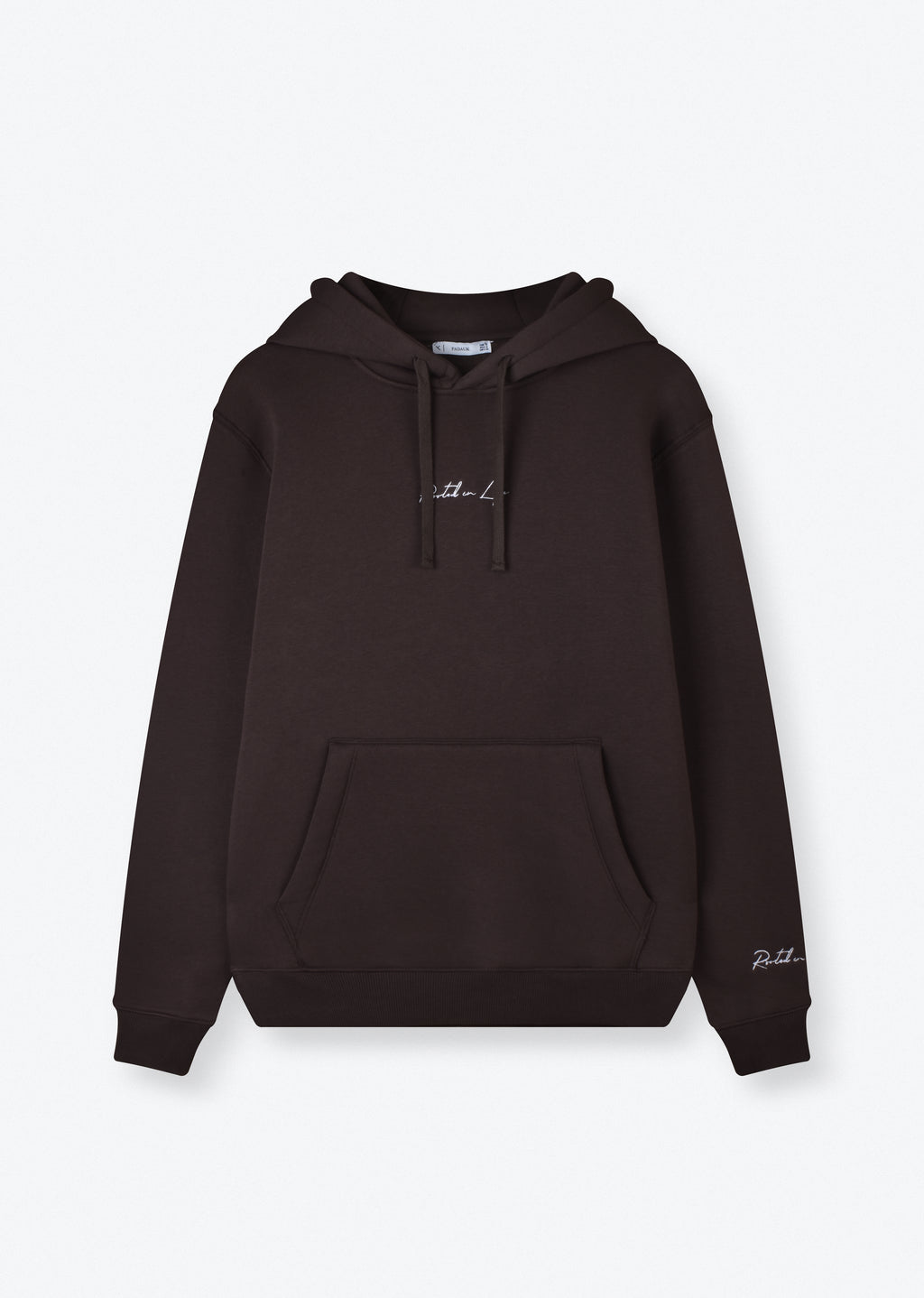 PRINTED PATCH HOODIE