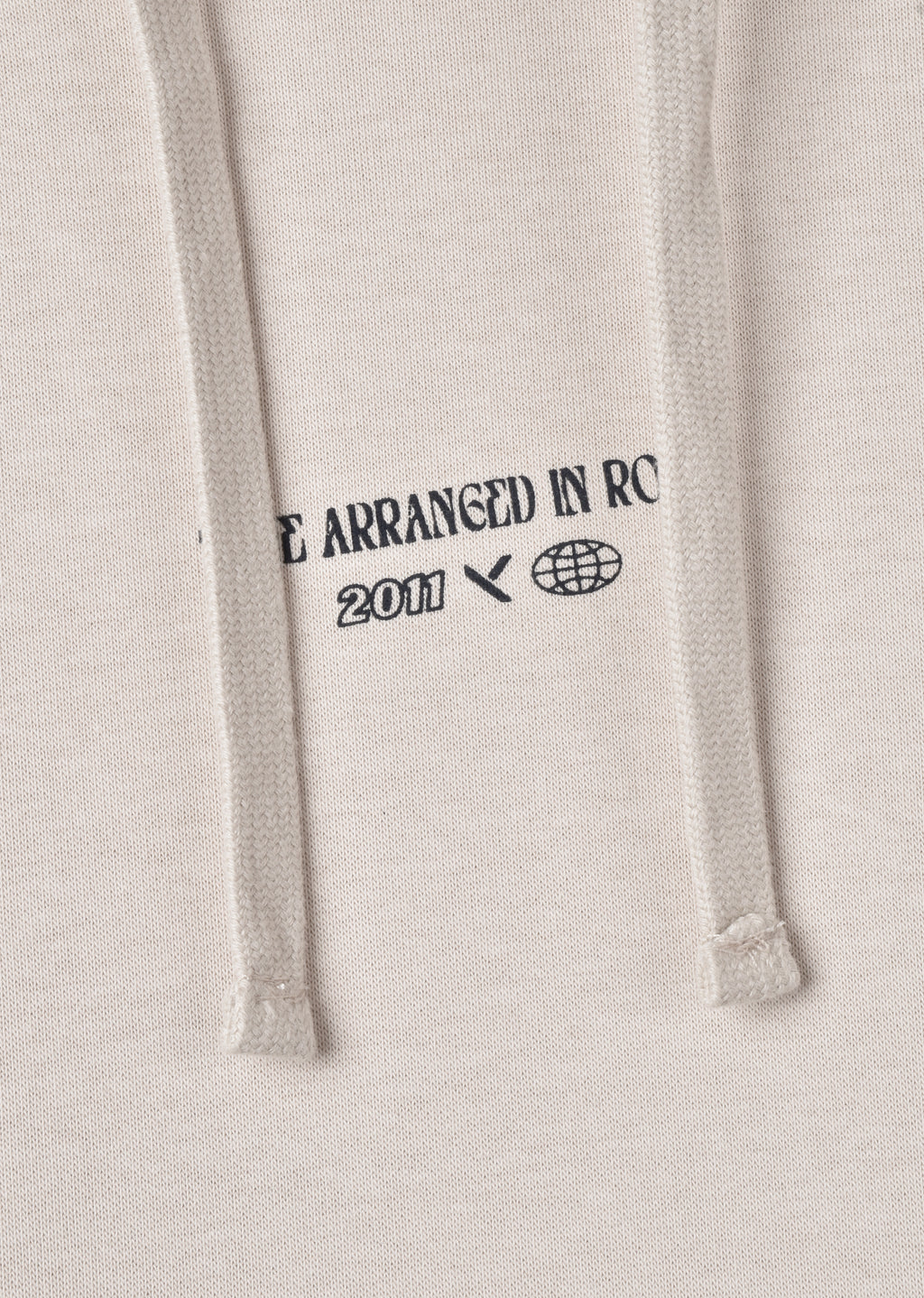 PRINTED PATCH OVERSIZE HOODIE