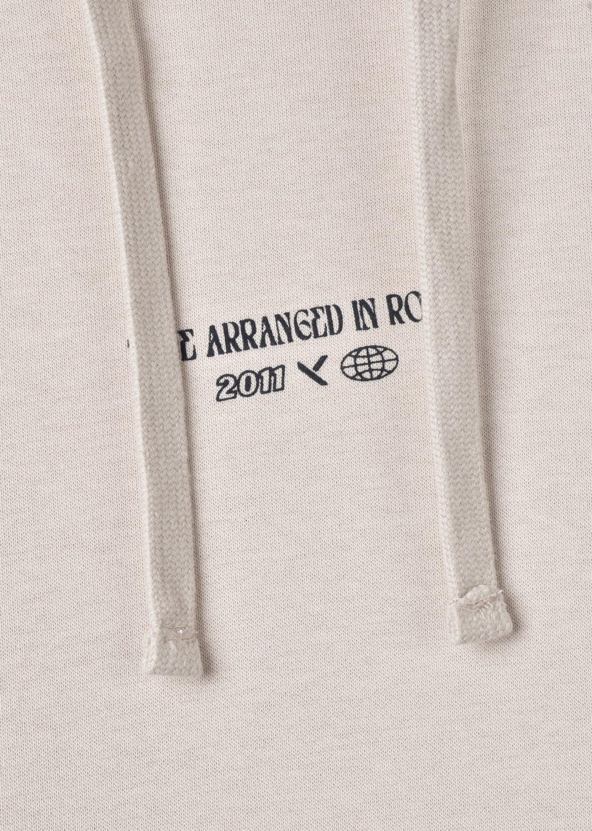 PRINTED PATCH OVERSIZE HOODIE