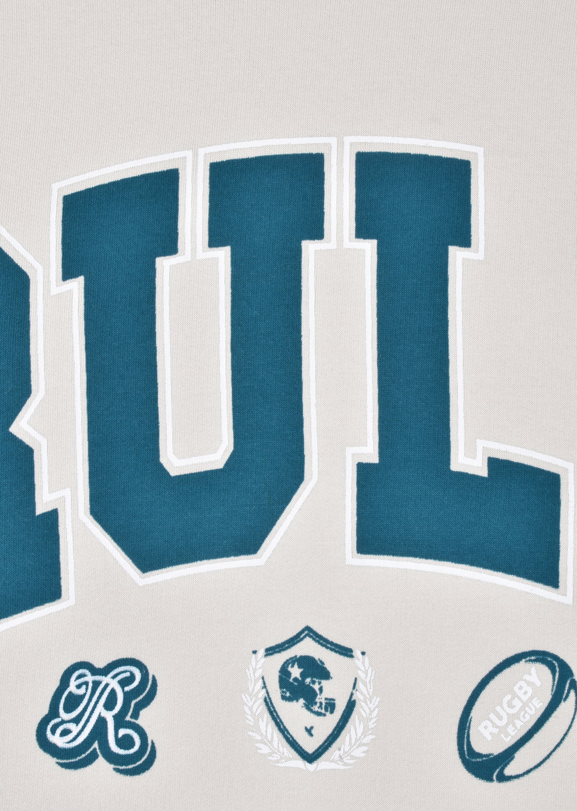 PRINTED OVERSIZE SWEATSHIRT