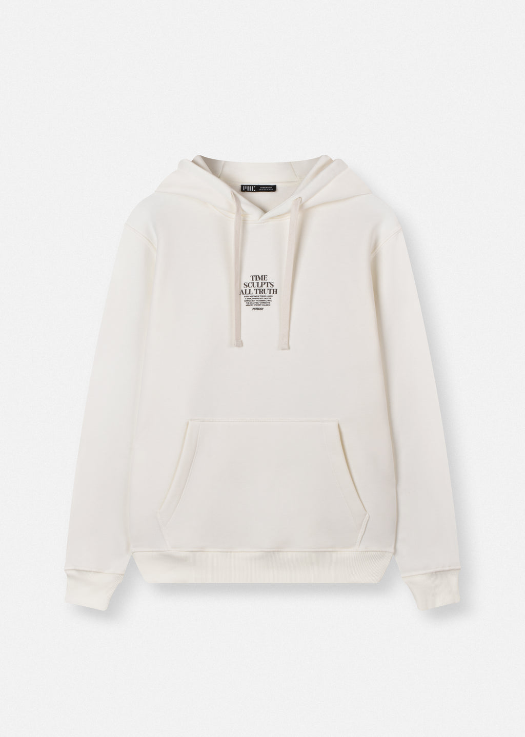 PRINTED PATCH HOODIE