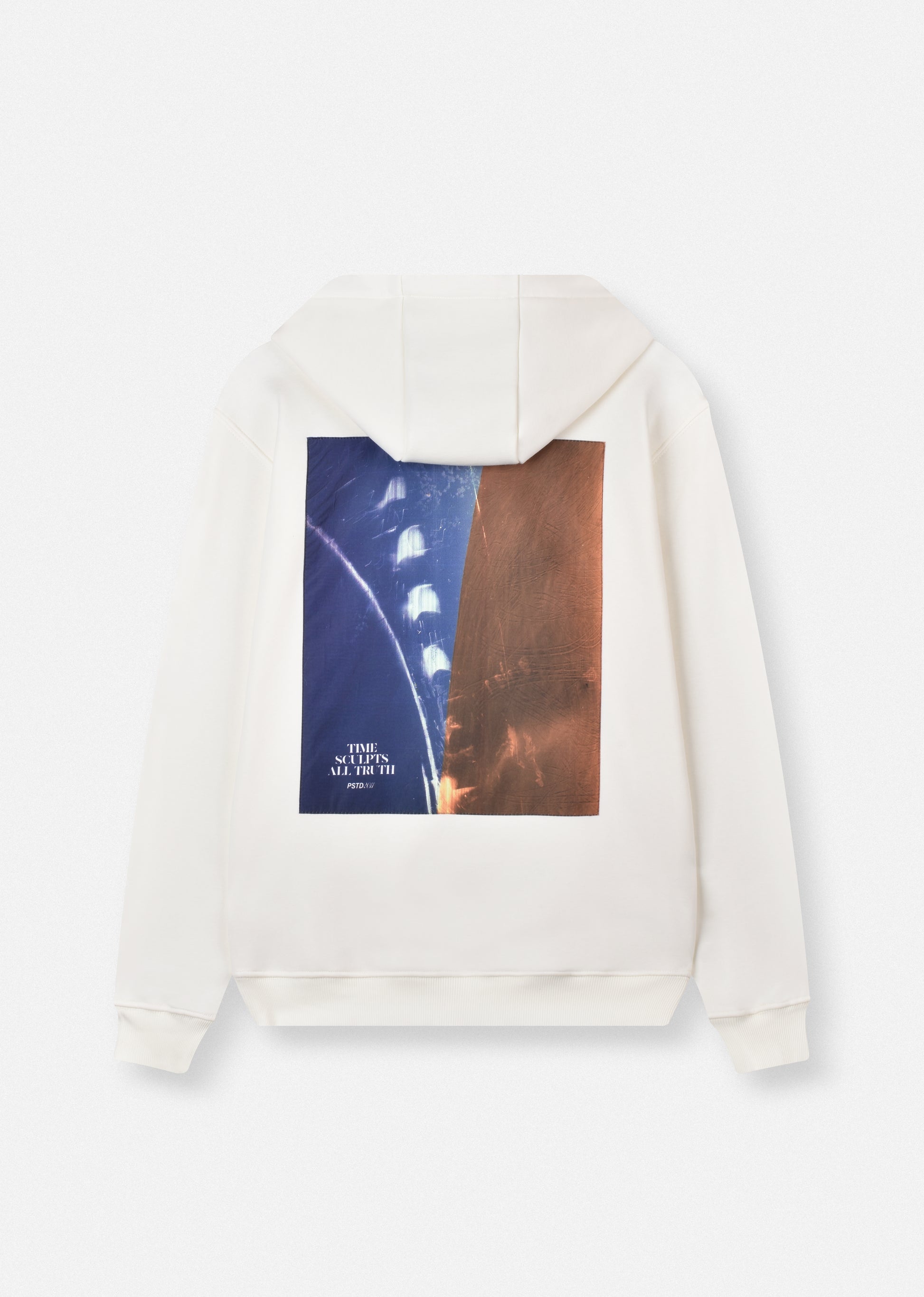 PRINTED PATCH HOODIE