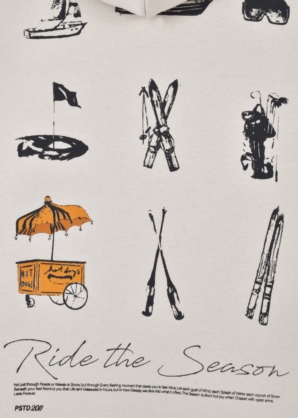 OVERSIZE PRINTED HOODIE