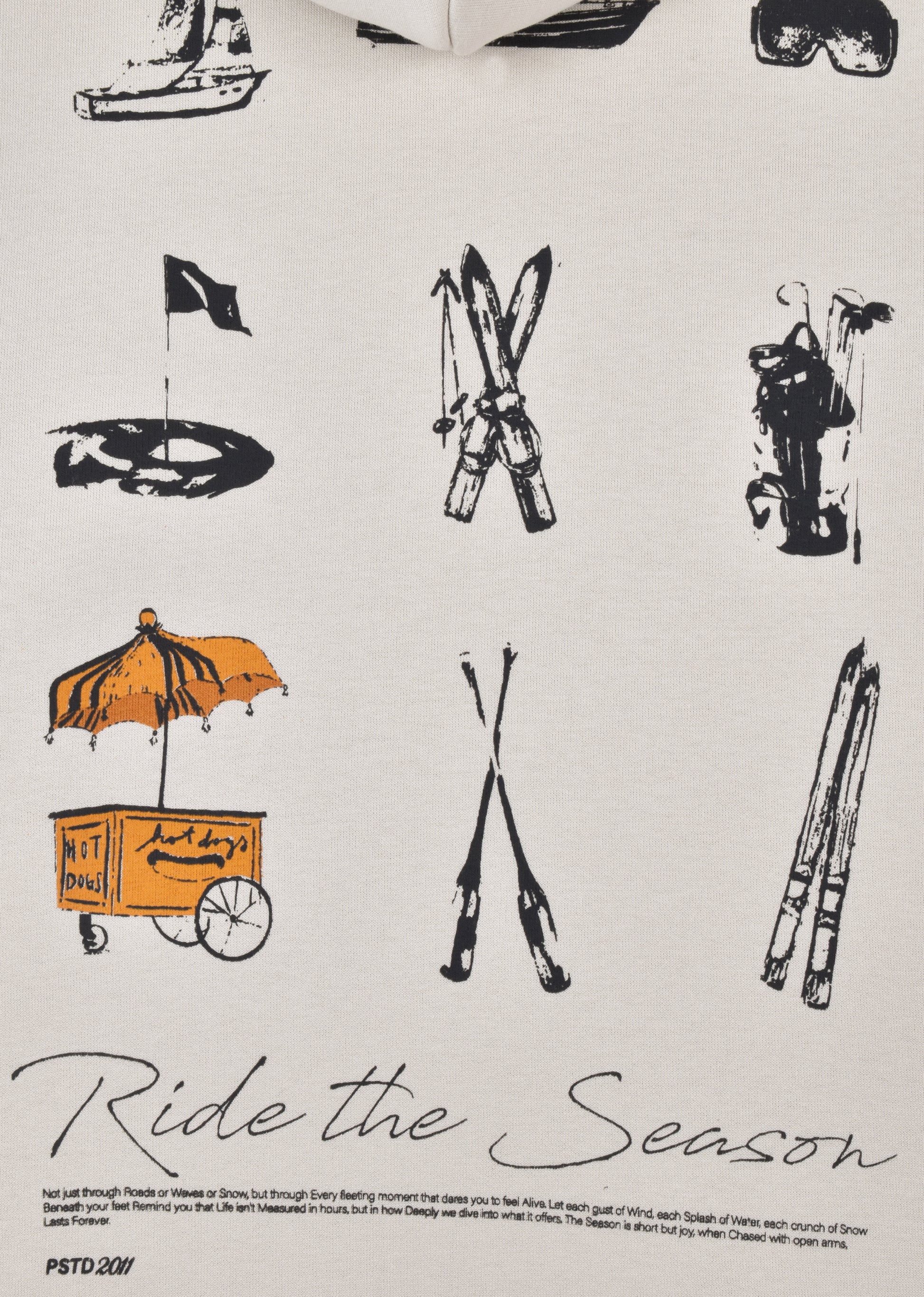 OVERSIZE PRINTED HOODIE