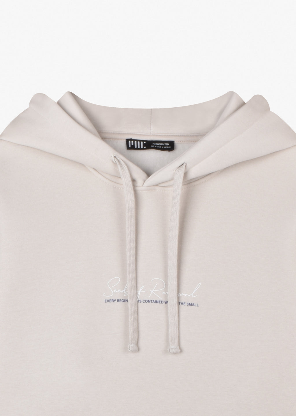 PRINTED PATCH HOODIE