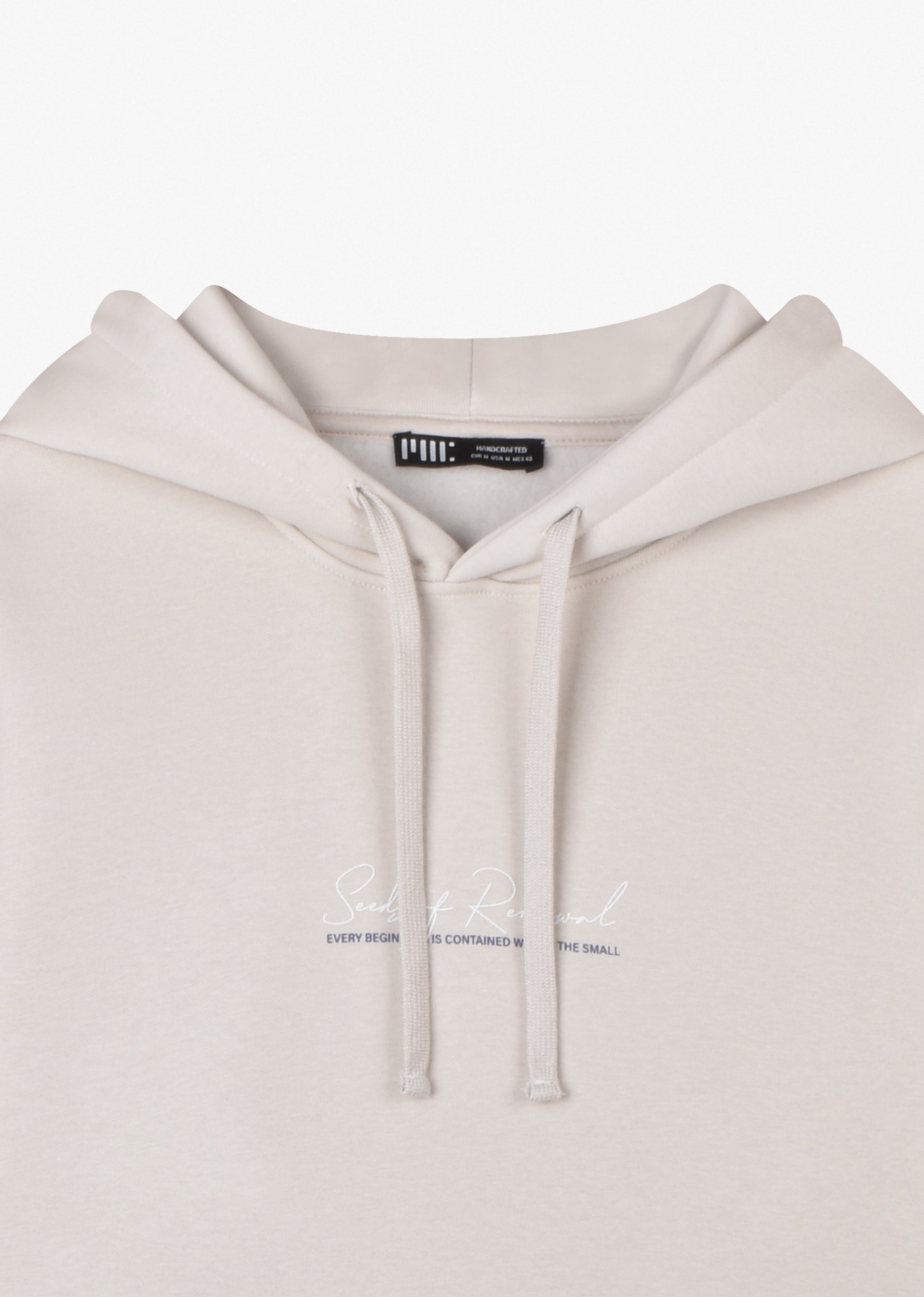 PRINTED PATCH HOODIE