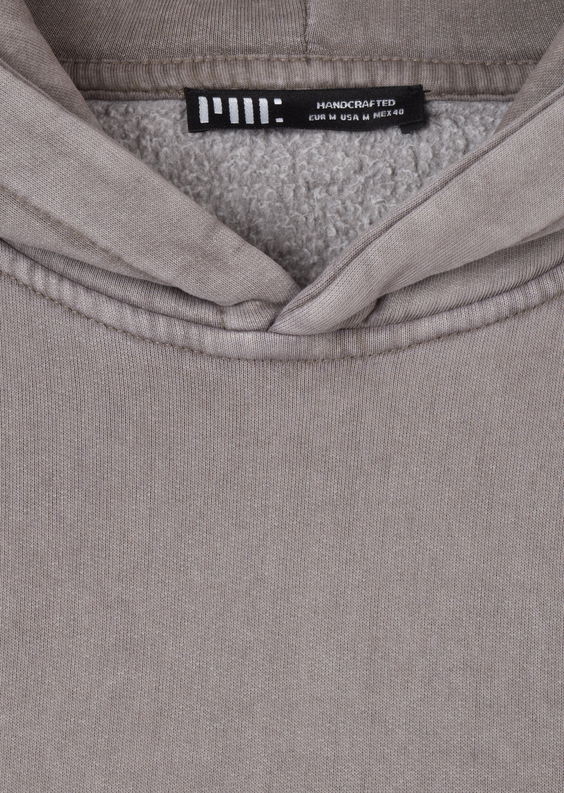 WASHED PRINTED HOODIE