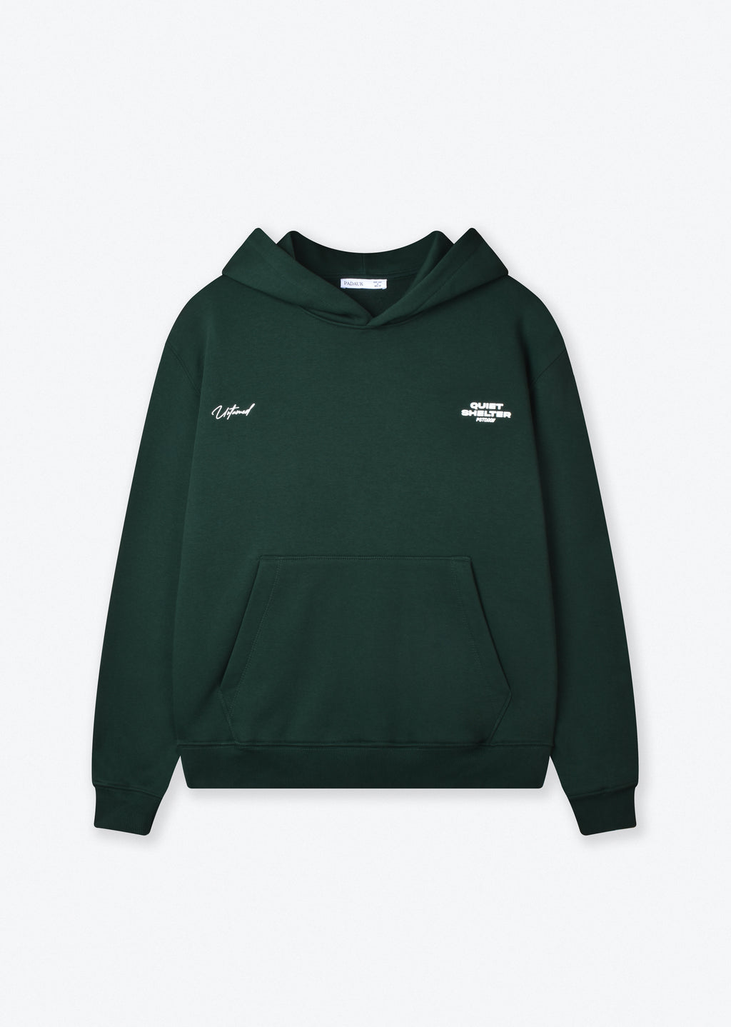 PRINTED PATCH BOXYFIT HOODIE