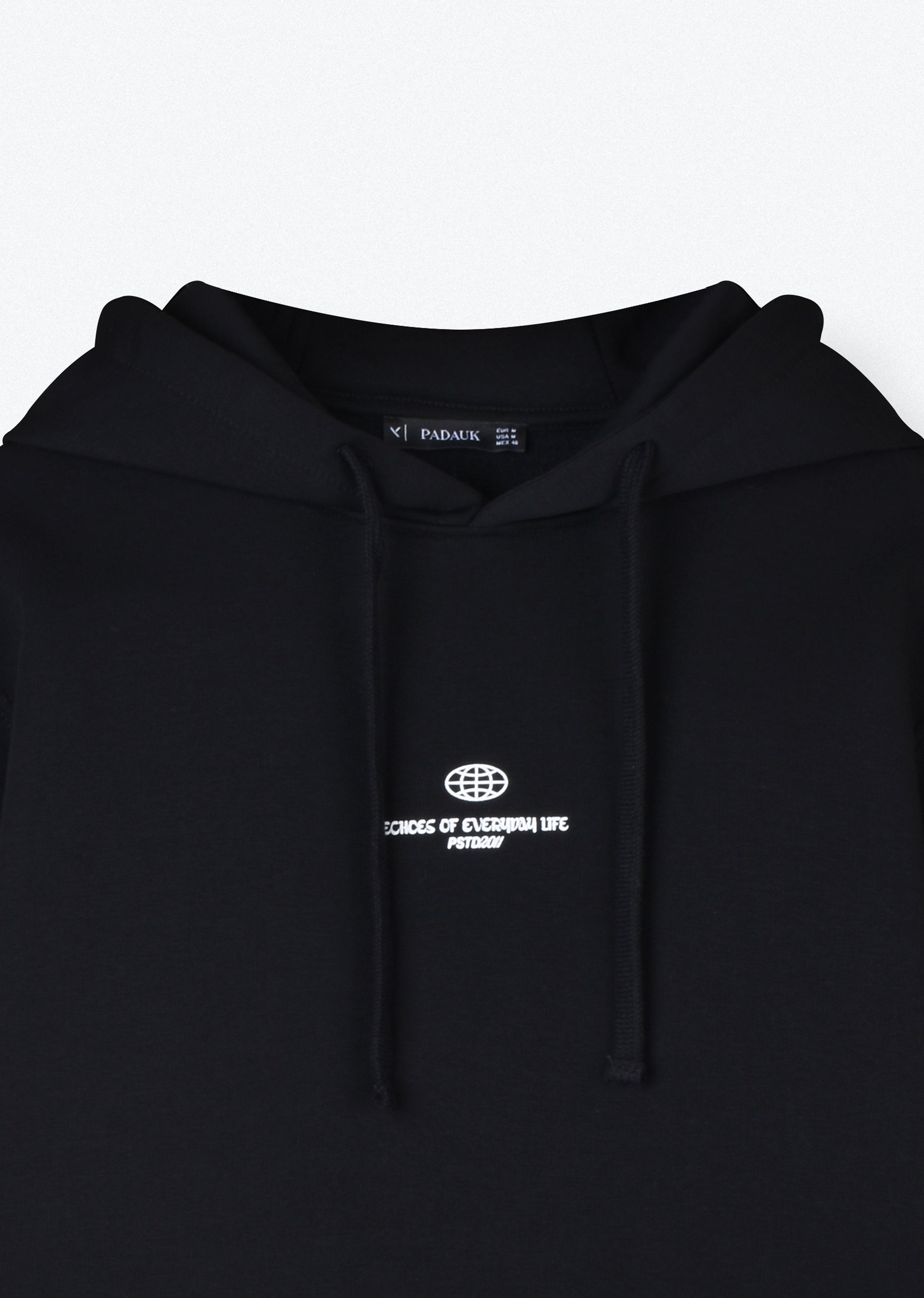 PRINTED PATCH OVERSIZE HOODIE