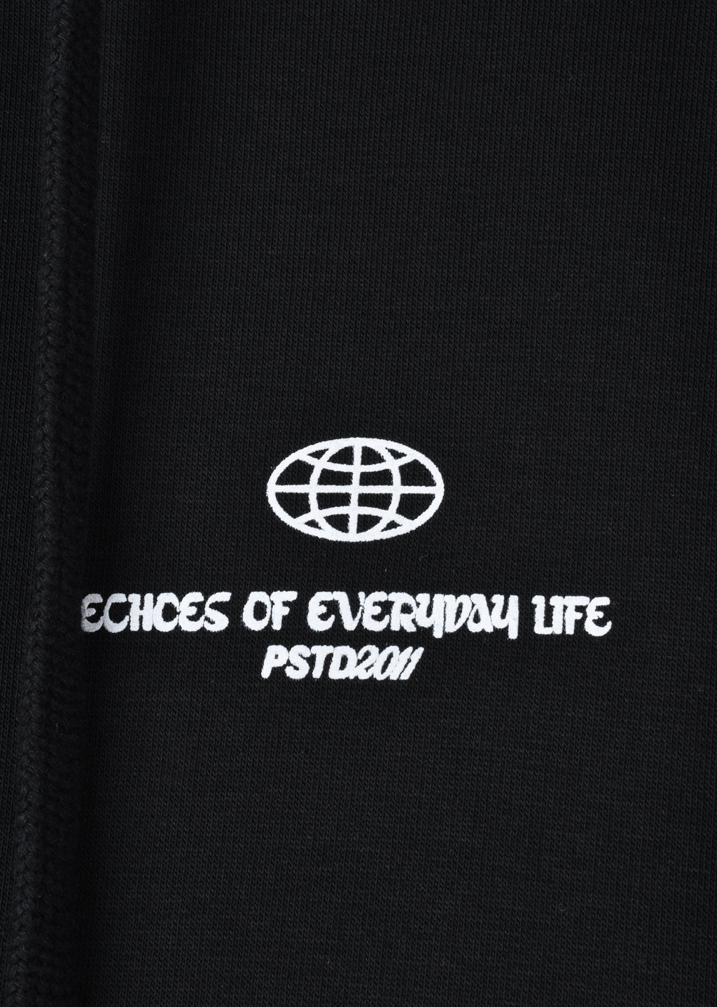 PRINTED PATCH OVERSIZE HOODIE