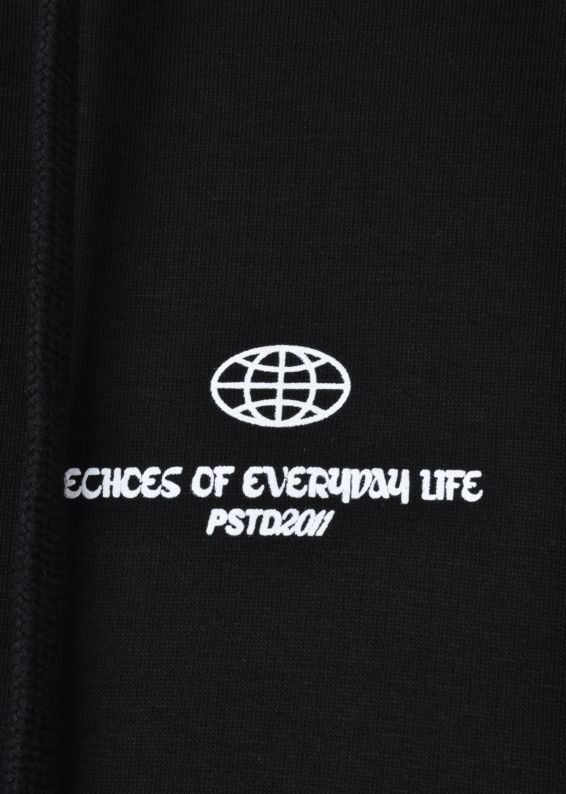 PRINTED PATCH OVERSIZE HOODIE