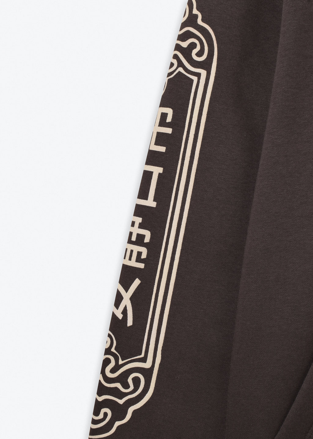 PRINTED PATCH OVERSIZE HOODIE