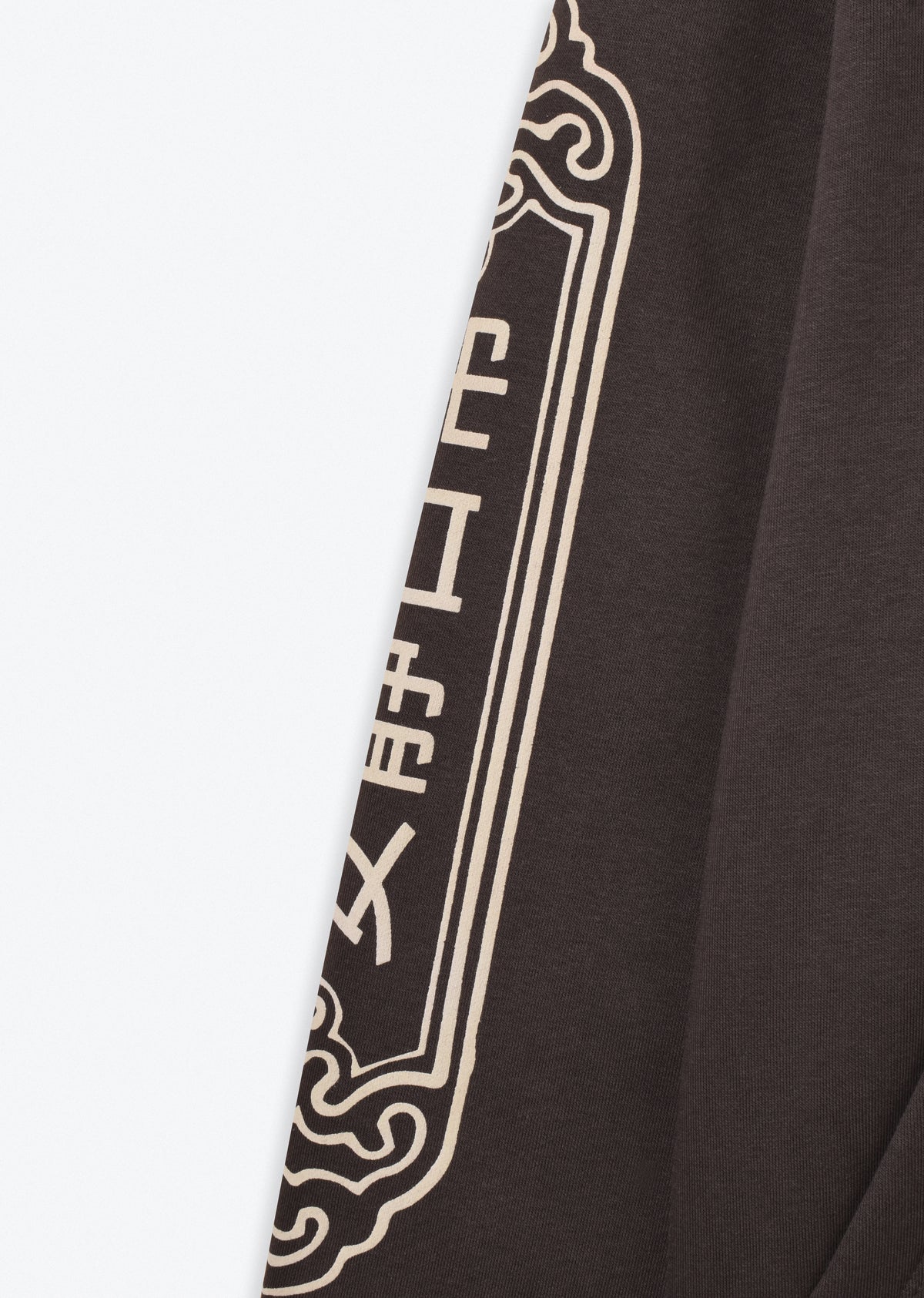 PRINTED PATCH OVERSIZE HOODIE