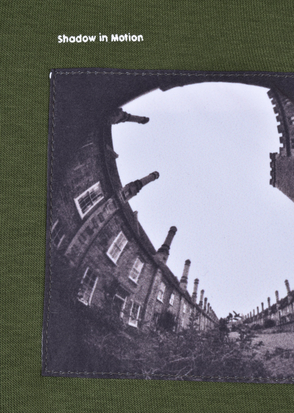 PRINTED PATCH BOXYFIT HOODIE