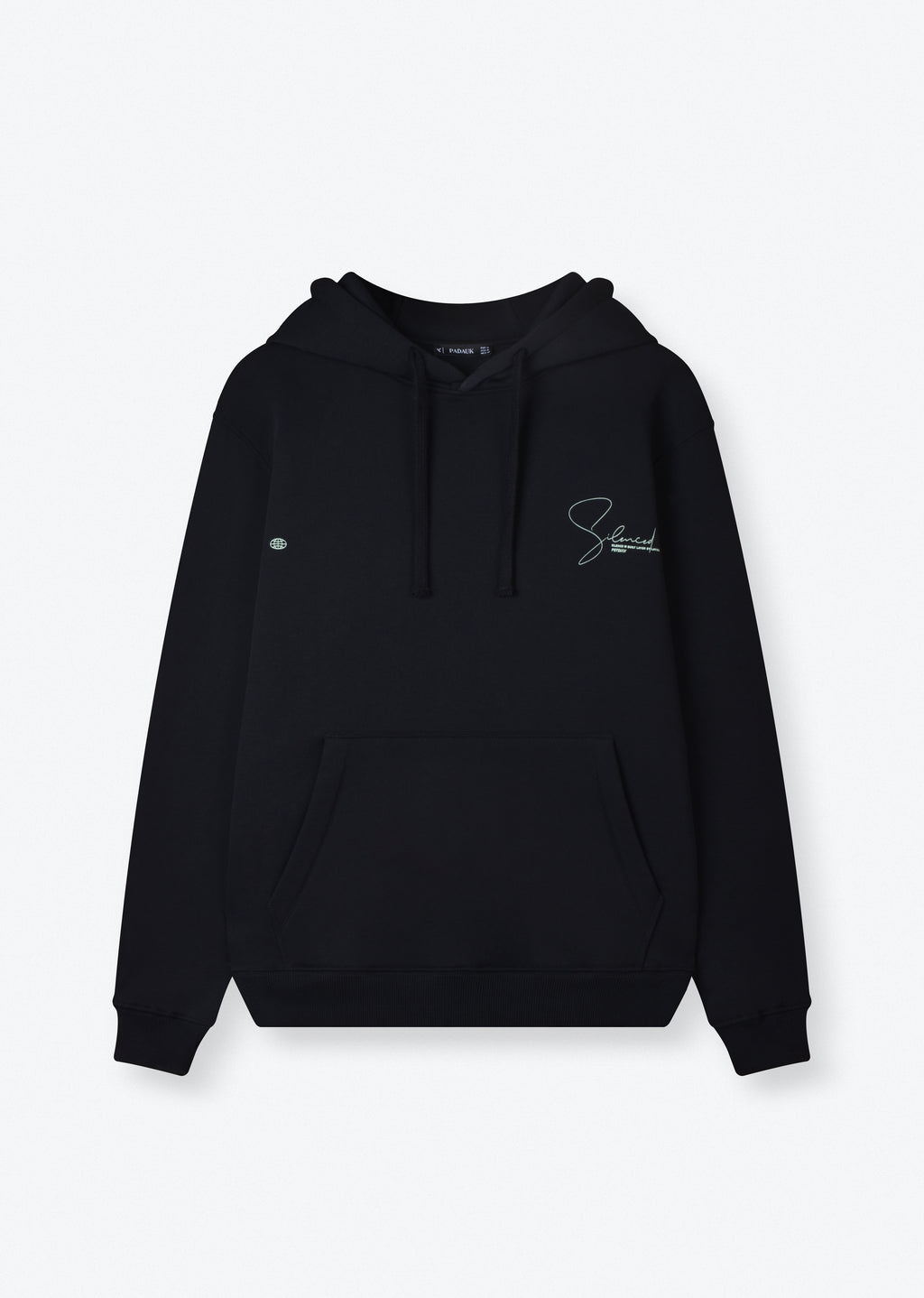 PRINTED PATCH OVERSIZE HOODIE