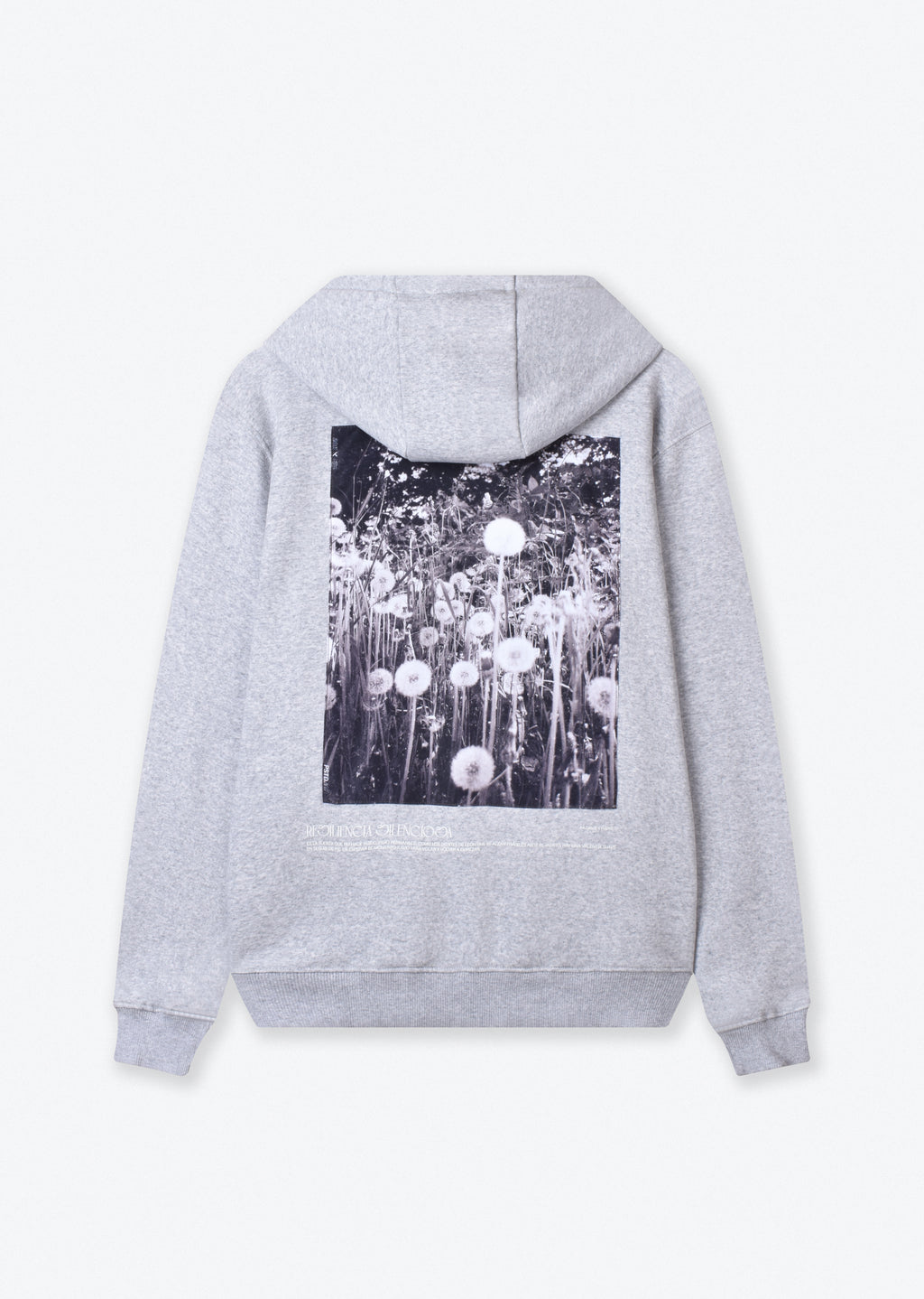 PRINTED PATCH OVERSIZE HOODIE