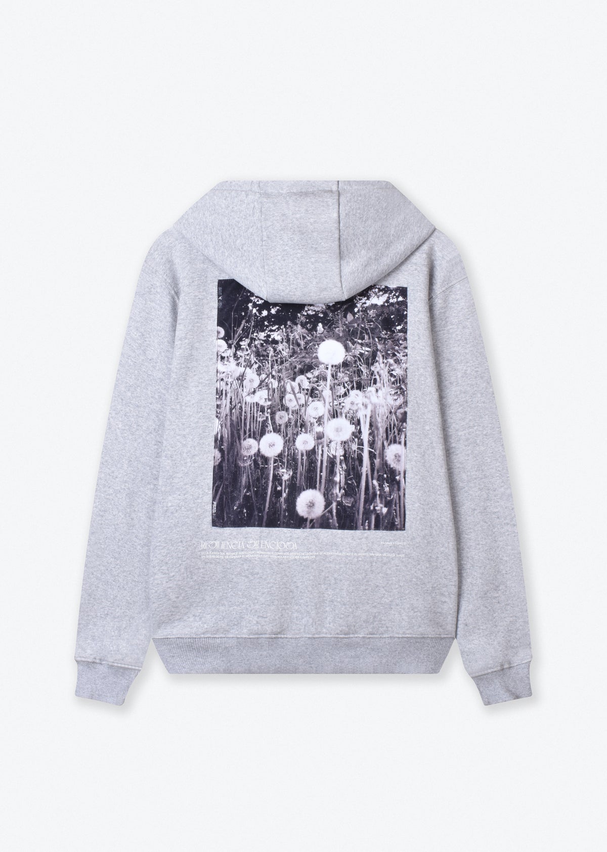 PRINTED PATCH OVERSIZE HOODIE