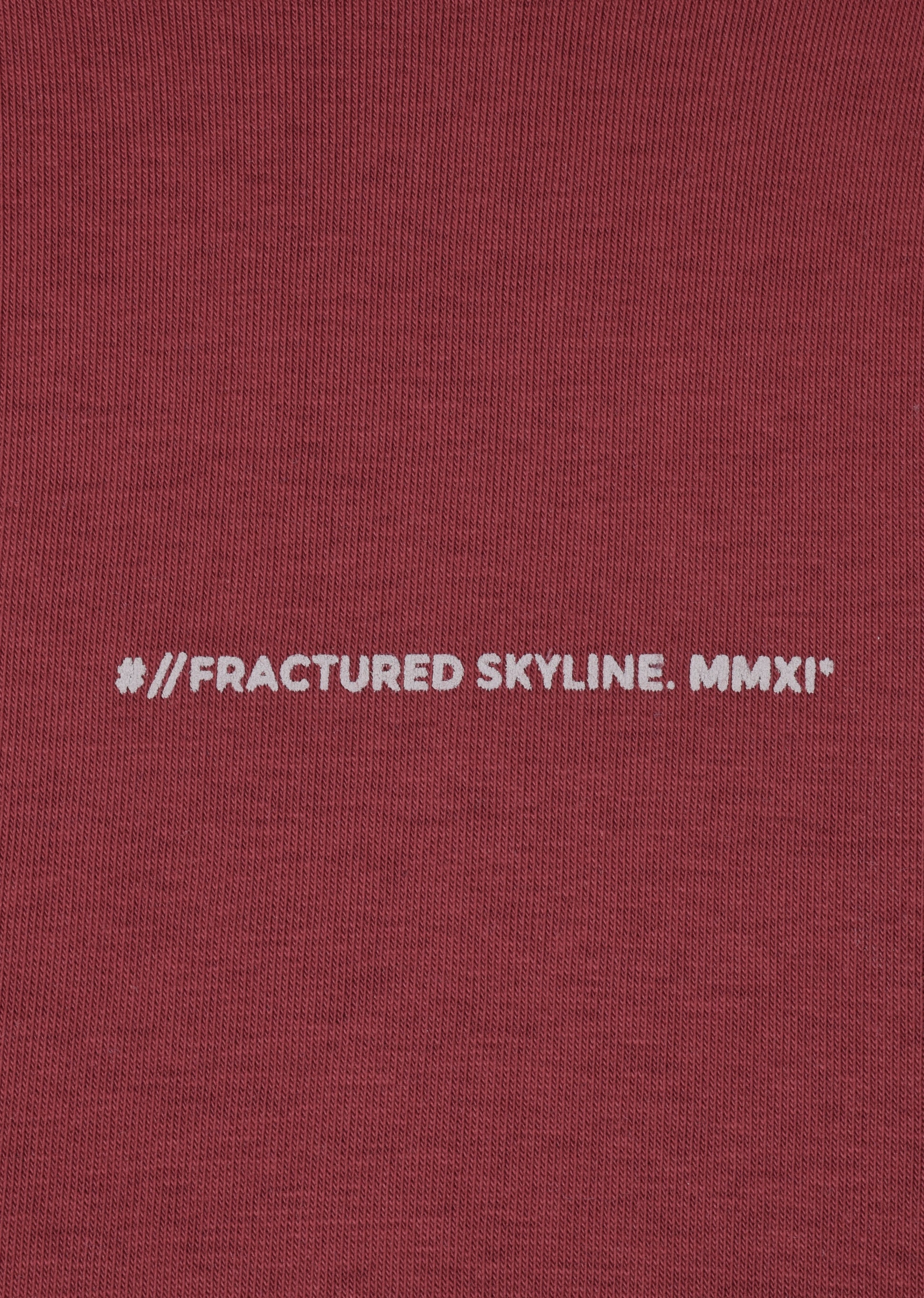 PRINTED PATCH BOXYFIT HOODIE