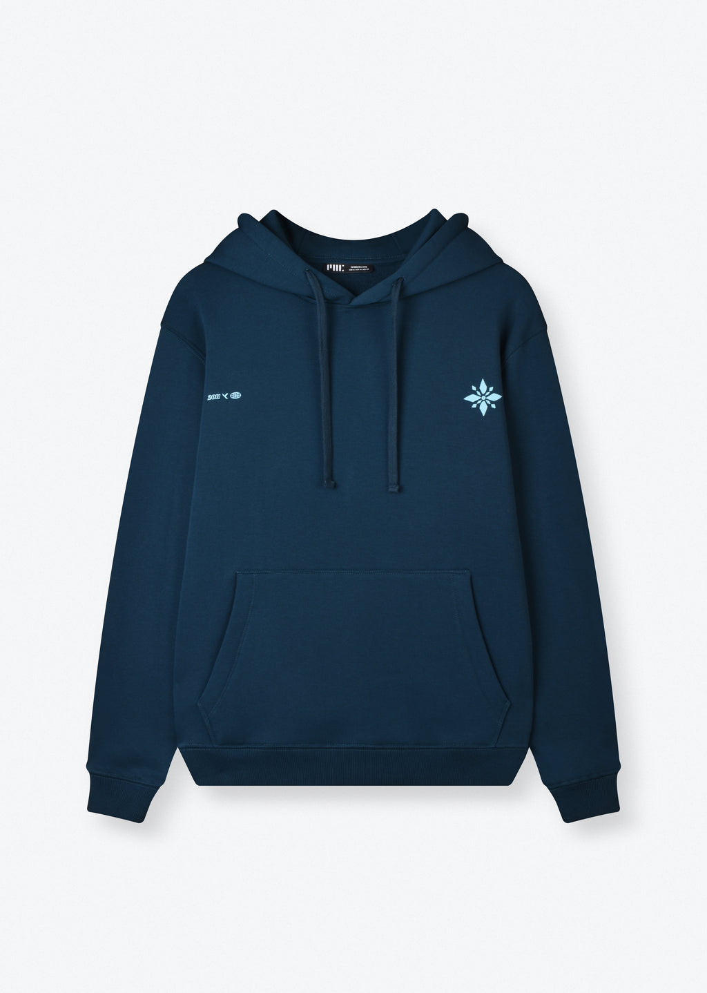 PRINTED PATCH OVERSIZE HOODIE