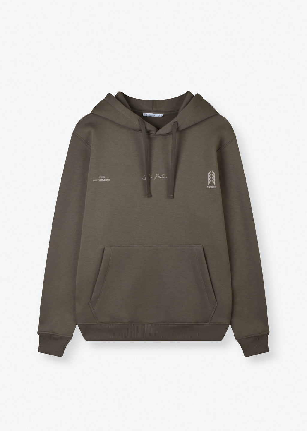 PRINTED PATCH HOODIE